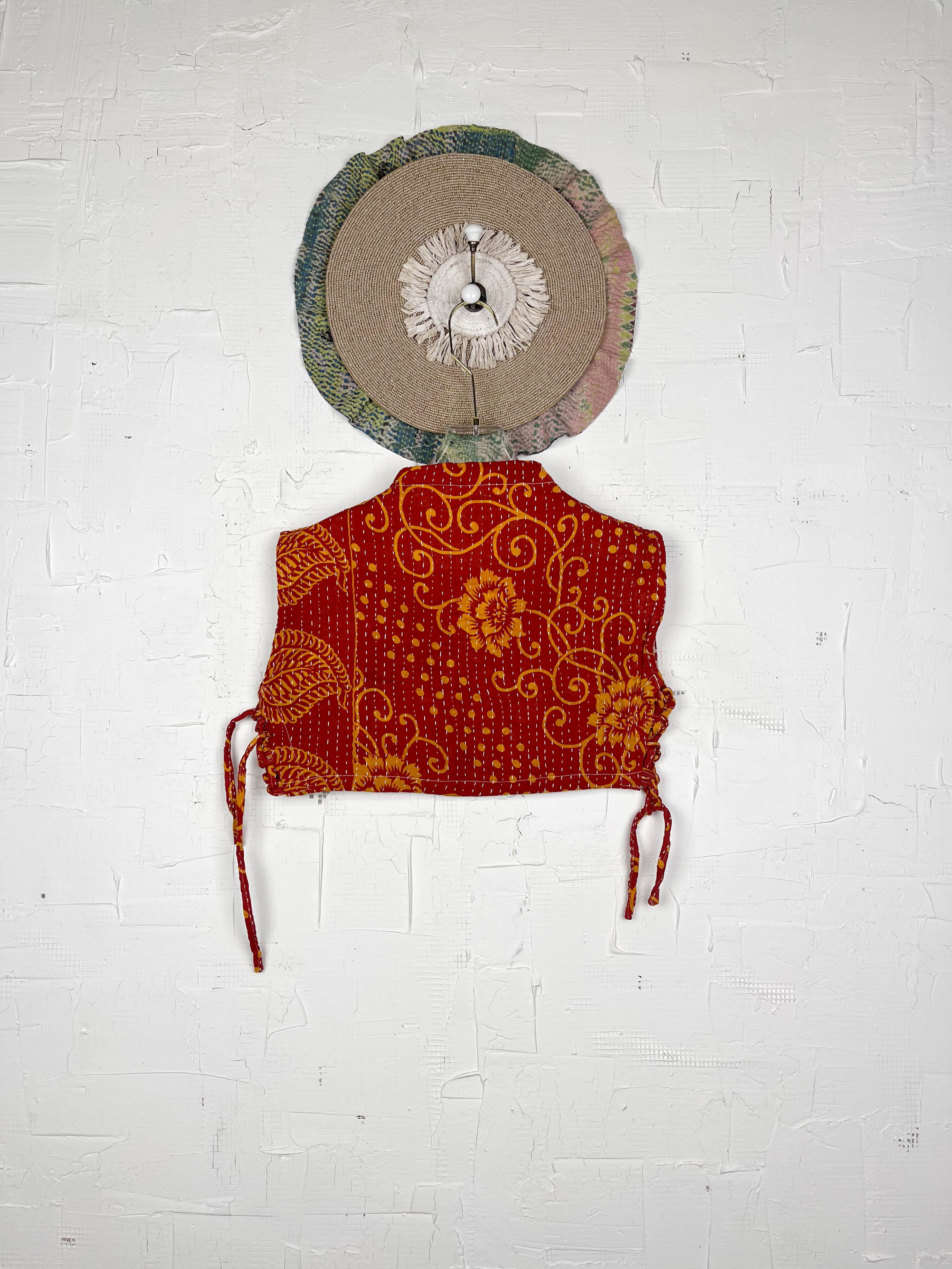 Bohemian crop top - Love Protect Sustain