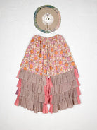 Bohemian kantha frill pants - Love Protect Sustain
