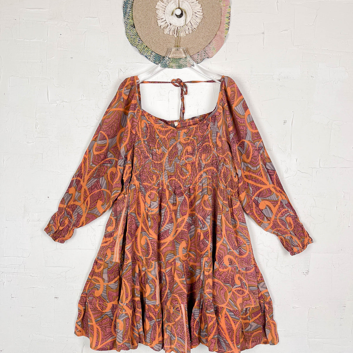 Magic Silk Dress Circular Pattern – Love Protect Sustain
