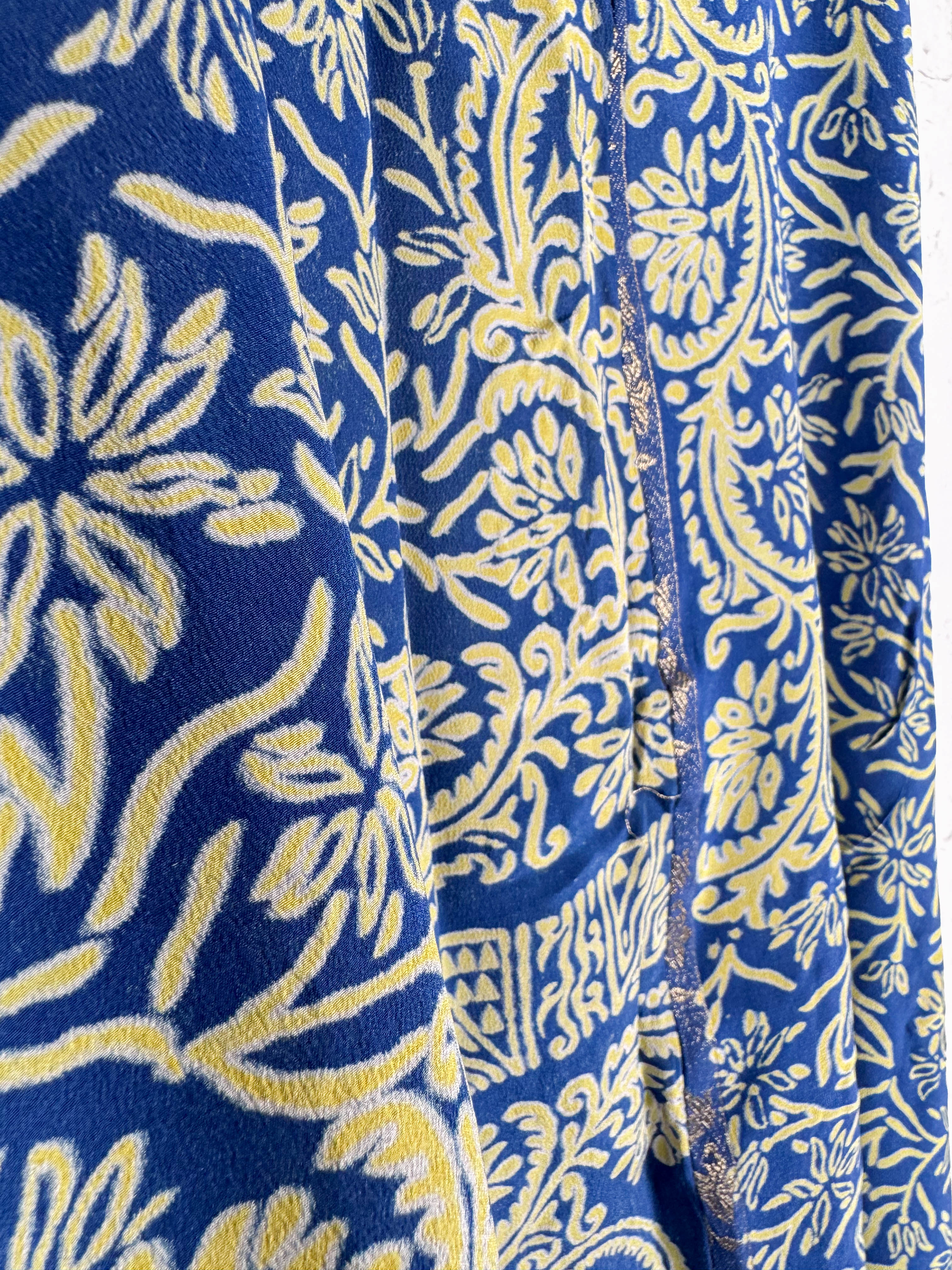 Bohemian silk dress - Love Protect Sustain