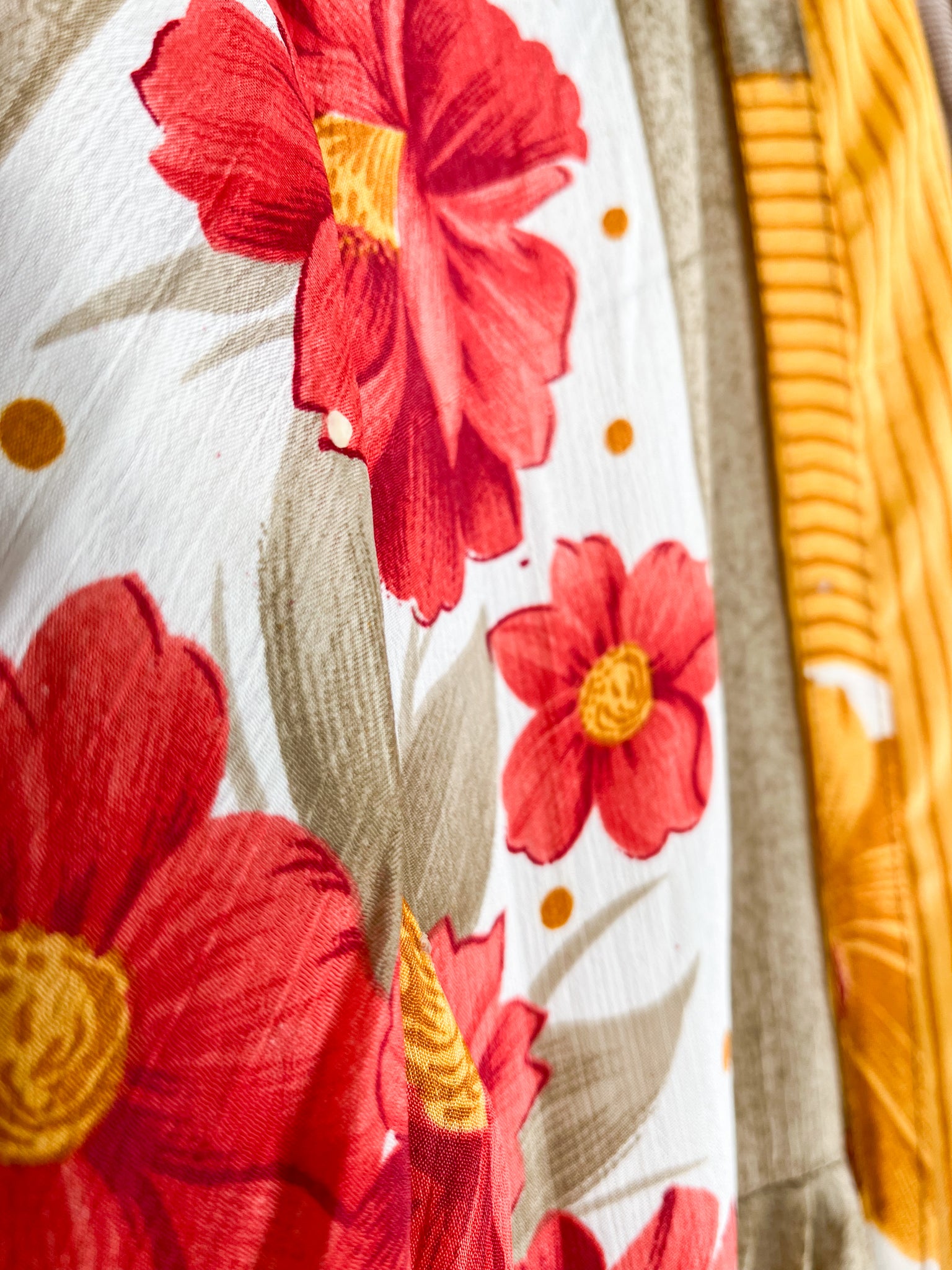 Bohemian silk long dress - Love Protect Sustain