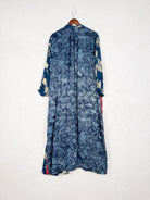 Bohemian silk long dress - Love Protect Sustain