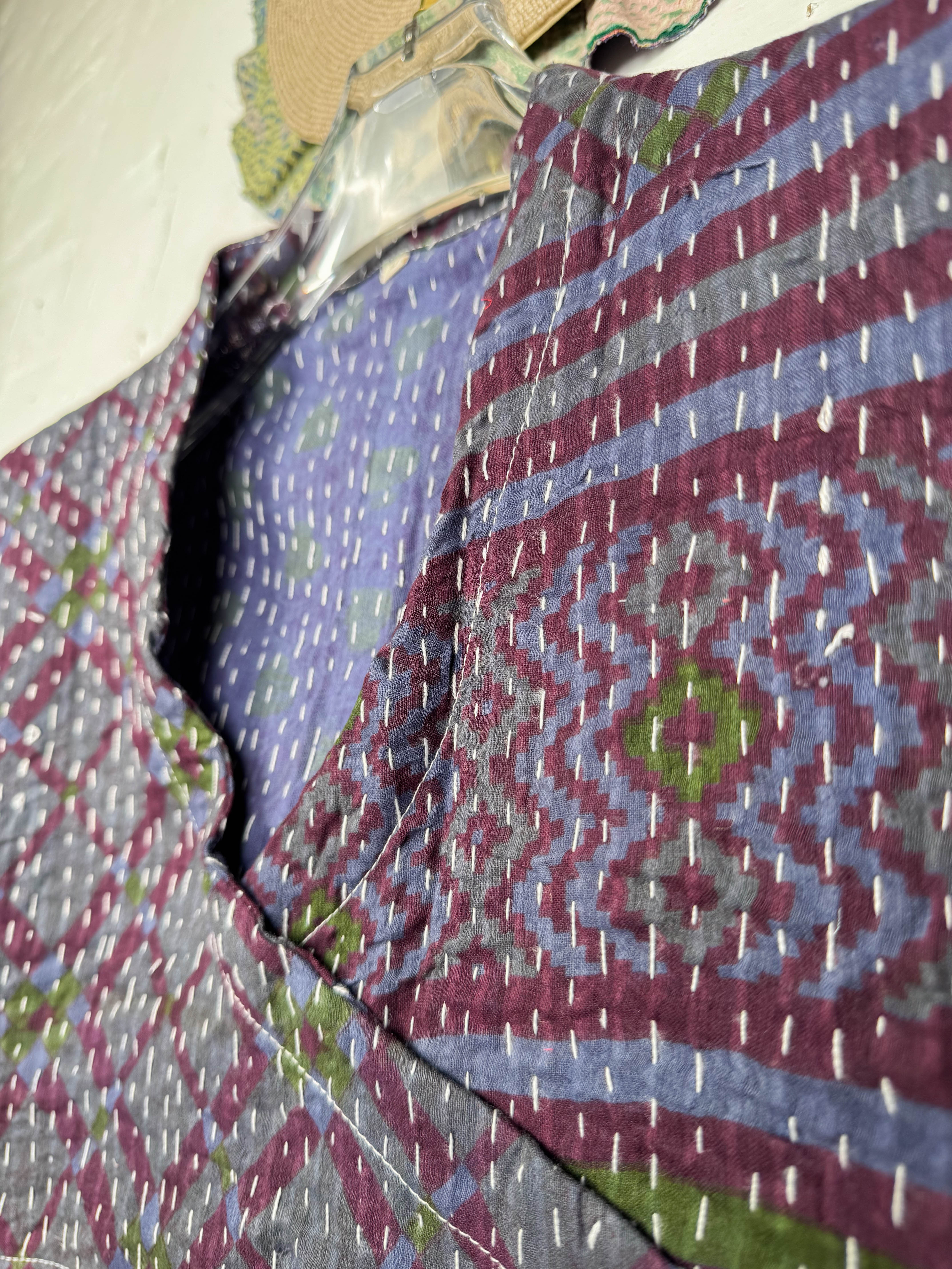 Boho Kantha Top - Love Protect Sustain