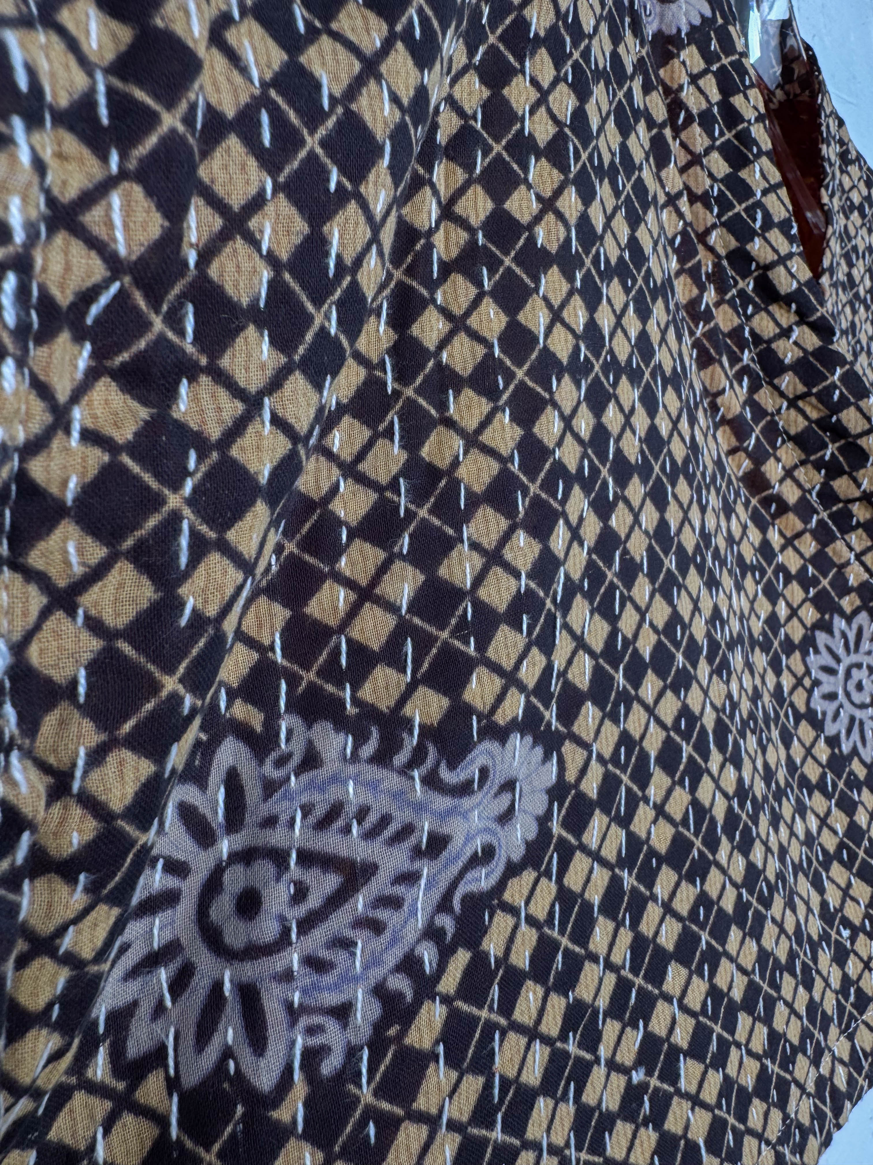 Boho Kantha Top - Love Protect Sustain