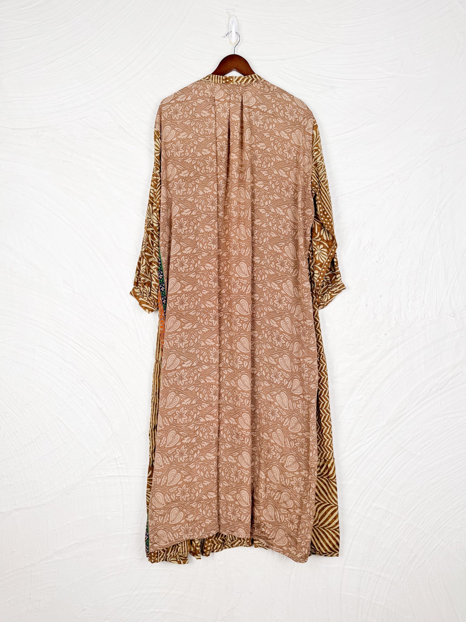 Boho Silk Dress - Love Protect Sustain