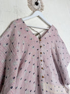 Boho festival Kantha loose fit romper - Love Protect Sustain