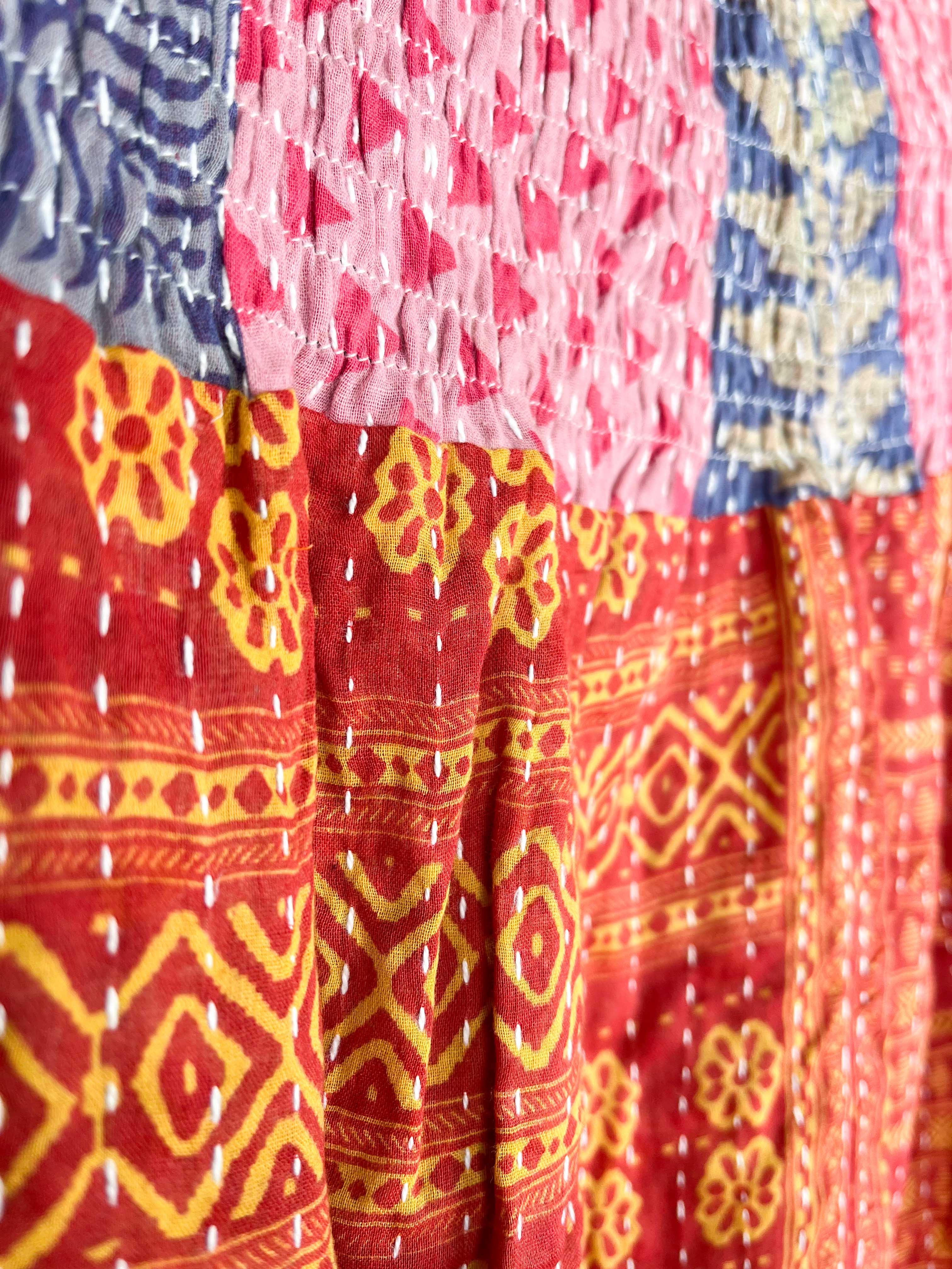 Boho maxi skirt - Love Protect Sustain