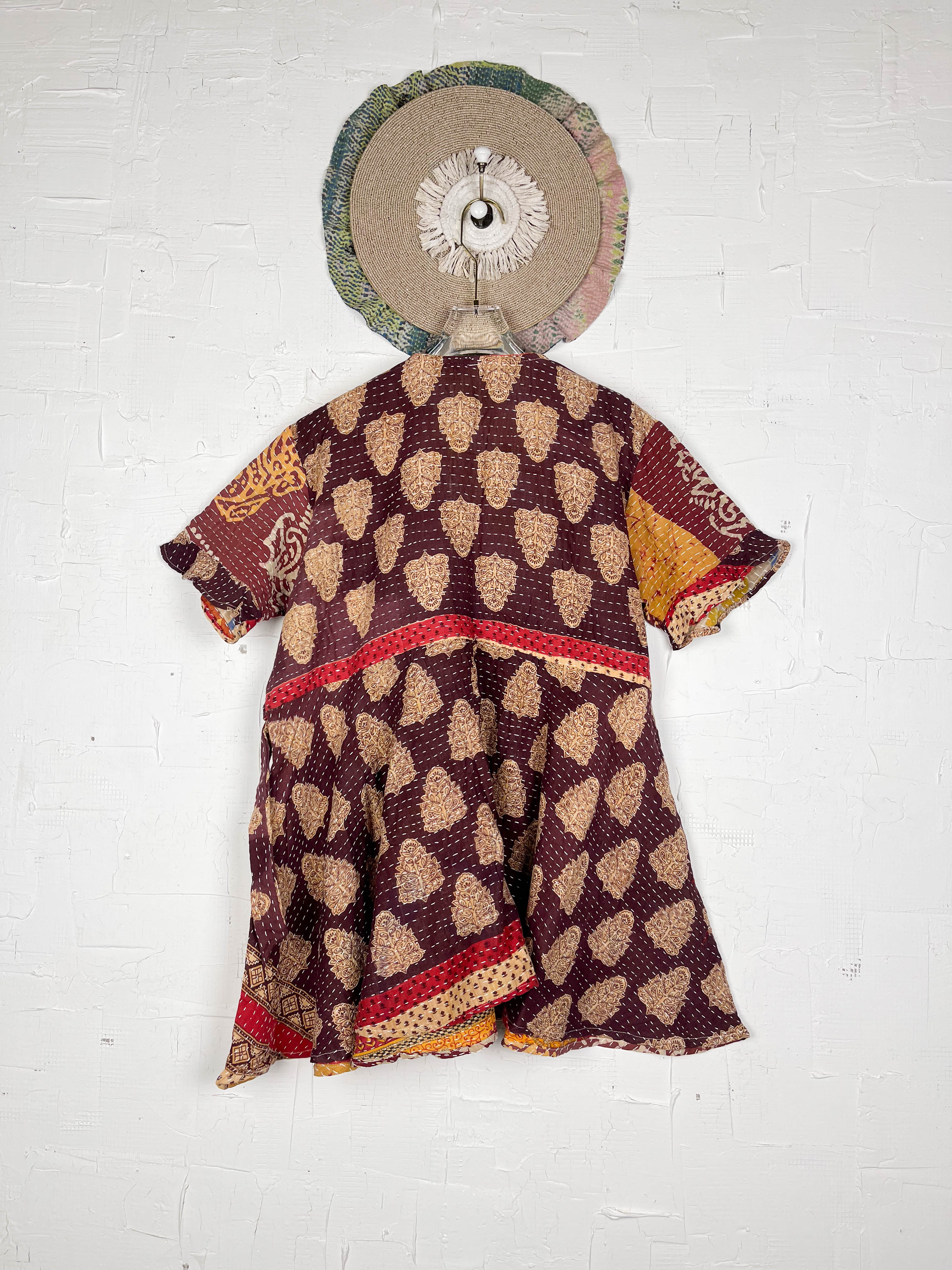 Boho midi dress- Love Protect Sustain