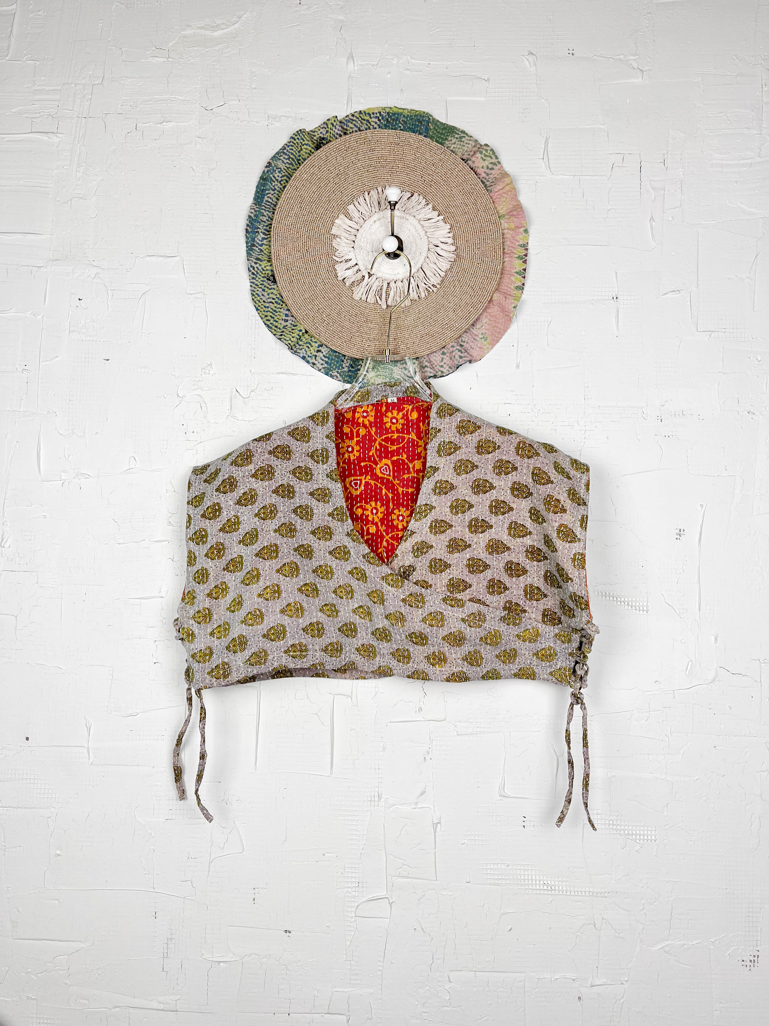 Boho mini top - Love Protect Sustain