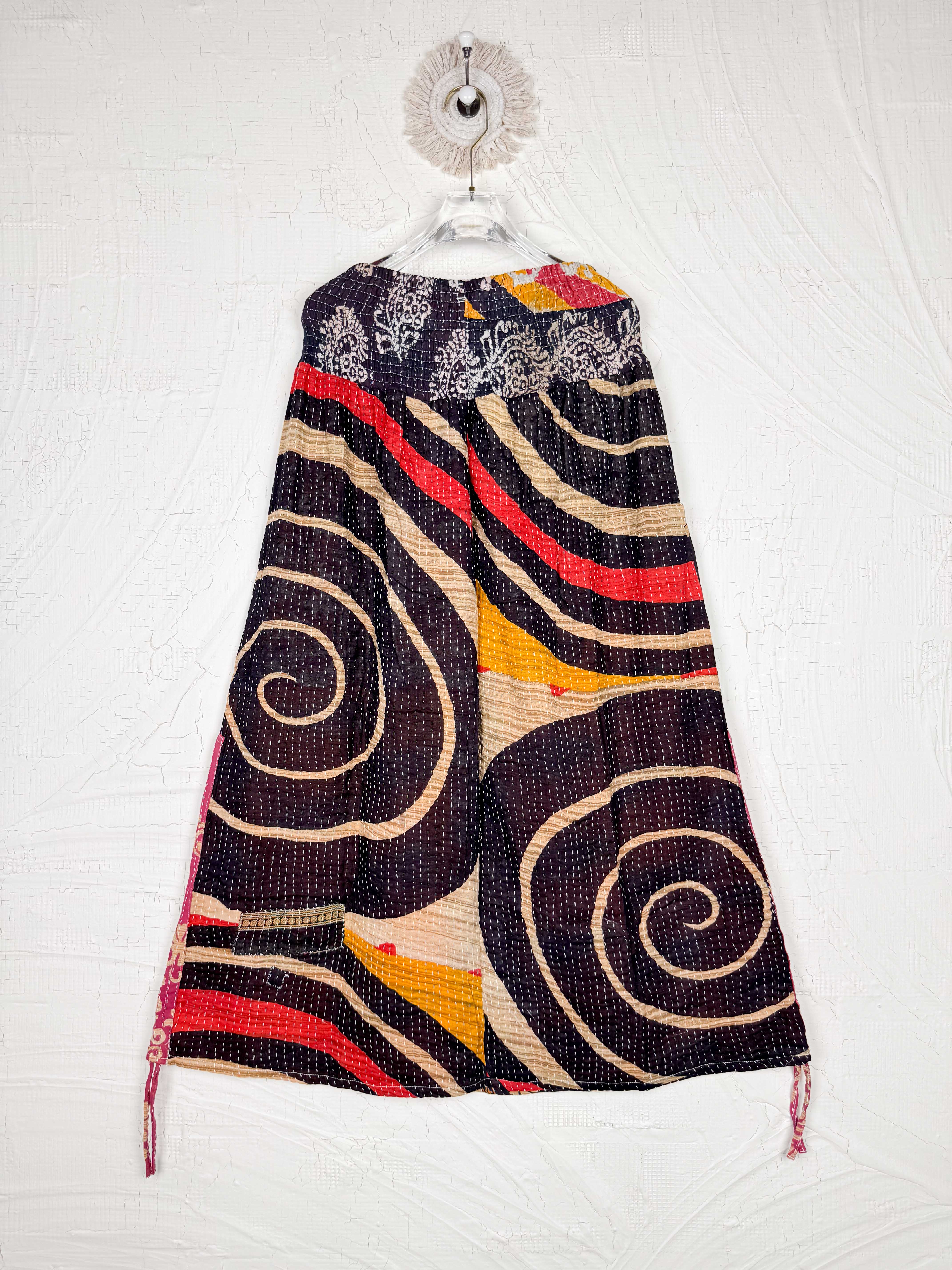 Boho patch work skirt - Love Protect Sustain