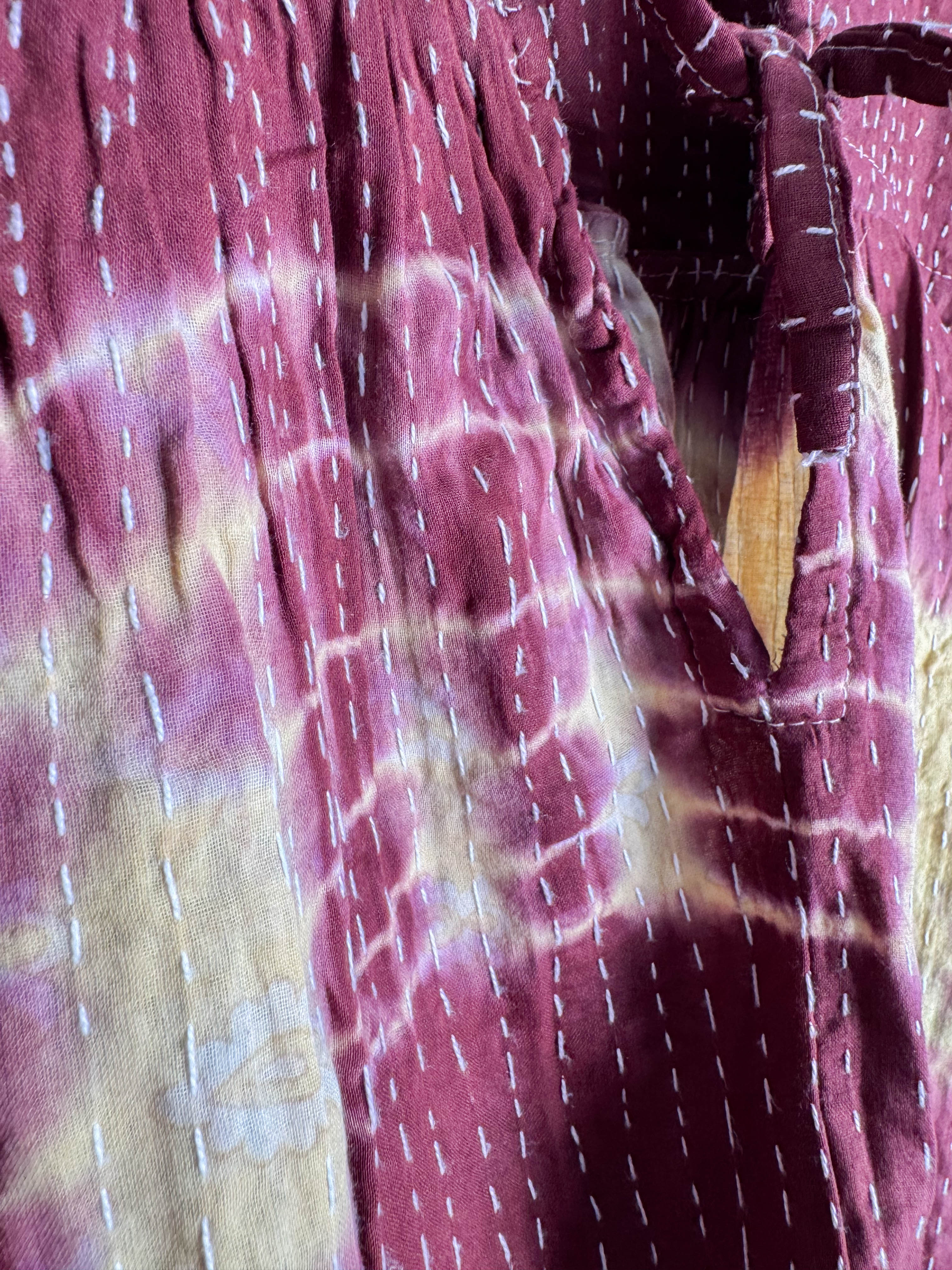 Boho tie-dye jumpsuit - Love Protect Sustain