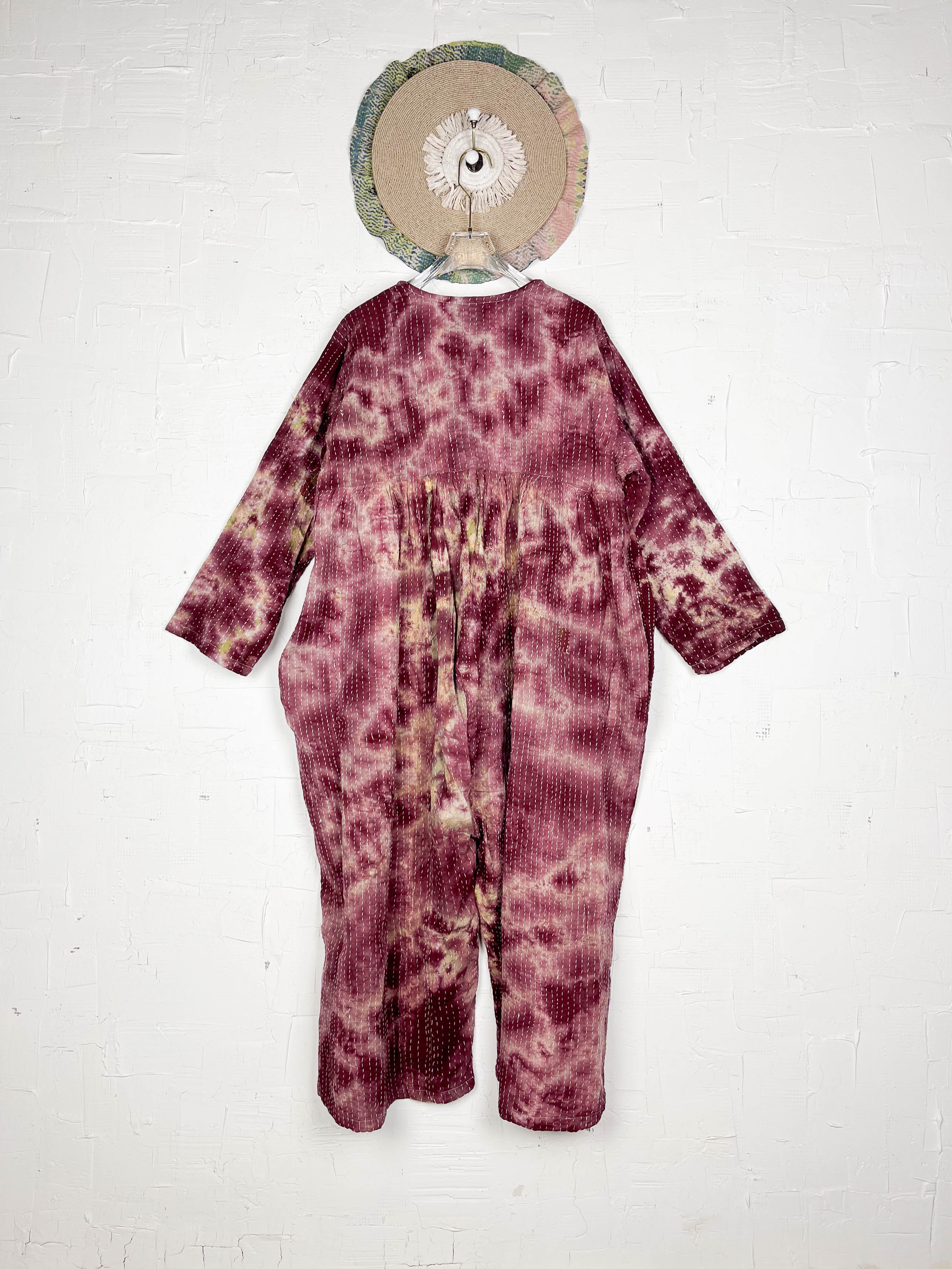 Boho tie-dye jumpsuit - Love Protect Sustain