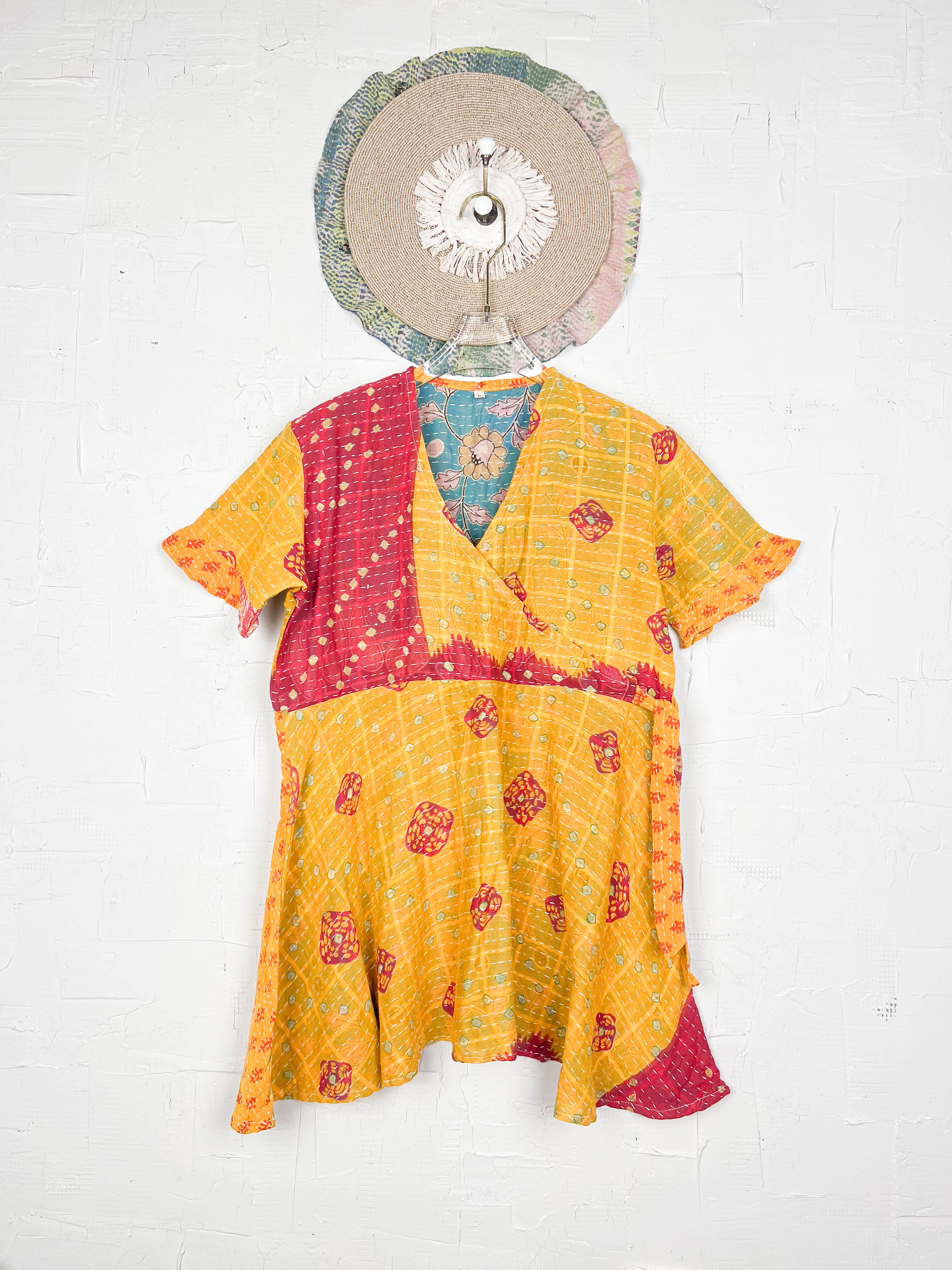 Boho wrap dress - Love Protect Sustain