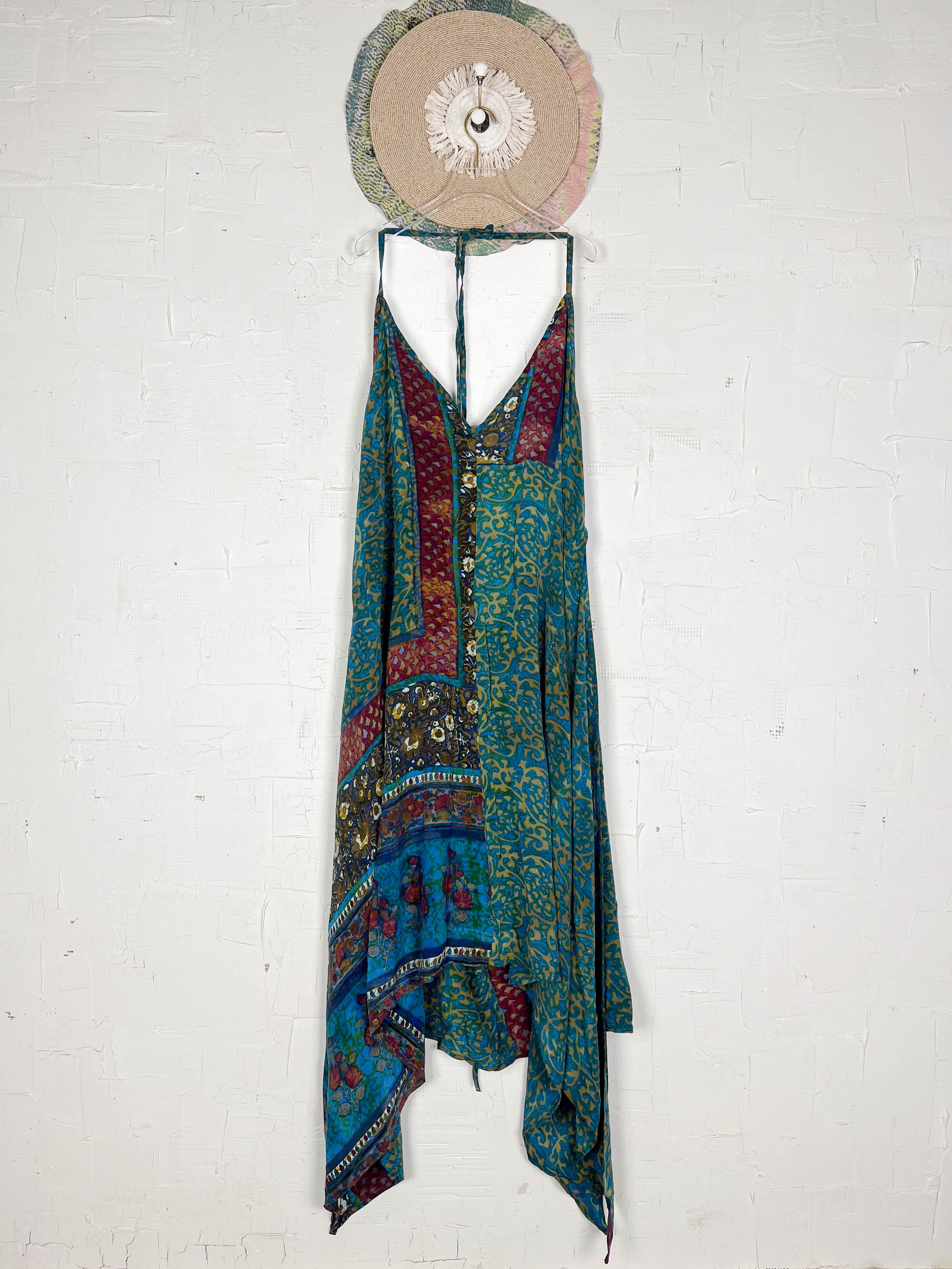 Casual silk dress - Love Protect Sustain