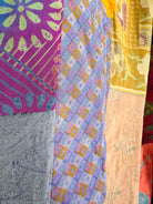 Collection of patterned cloths in various colors - Love Protect Sustain