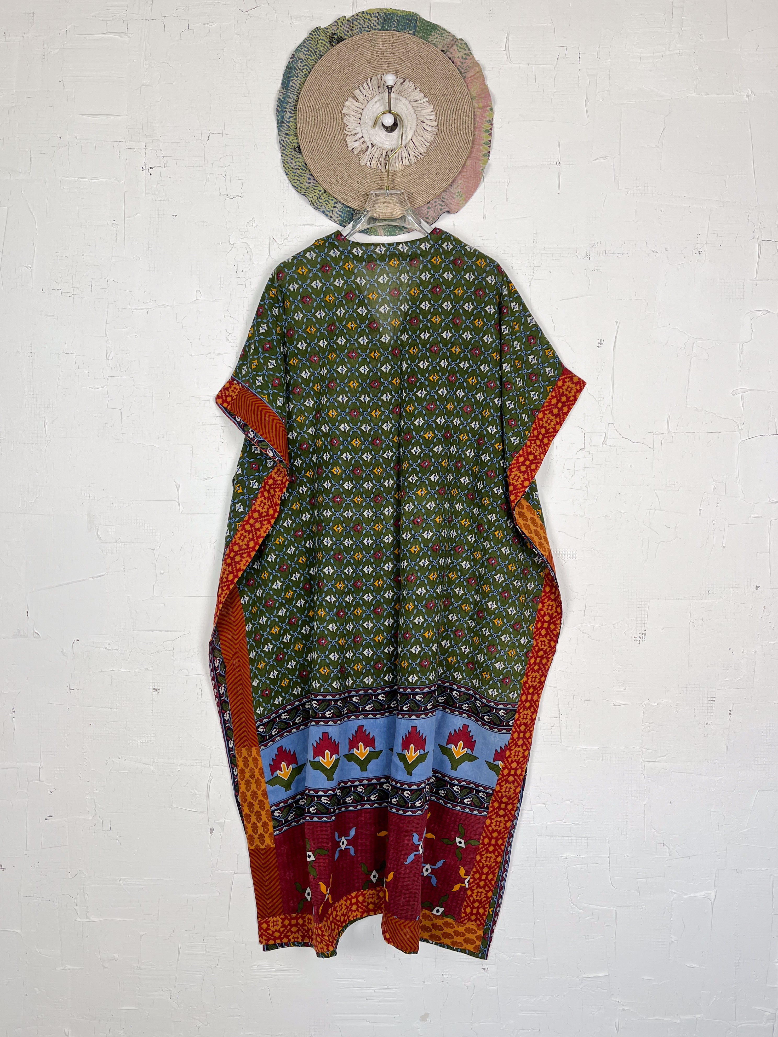 Cotton kaftan - Love Protect Sustain