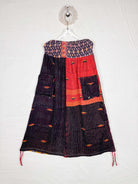 Dark kantha skirt - Love Protect Sustain