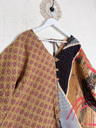 Easy fit Kantha travel jumpsuit - Love Protect Sustain