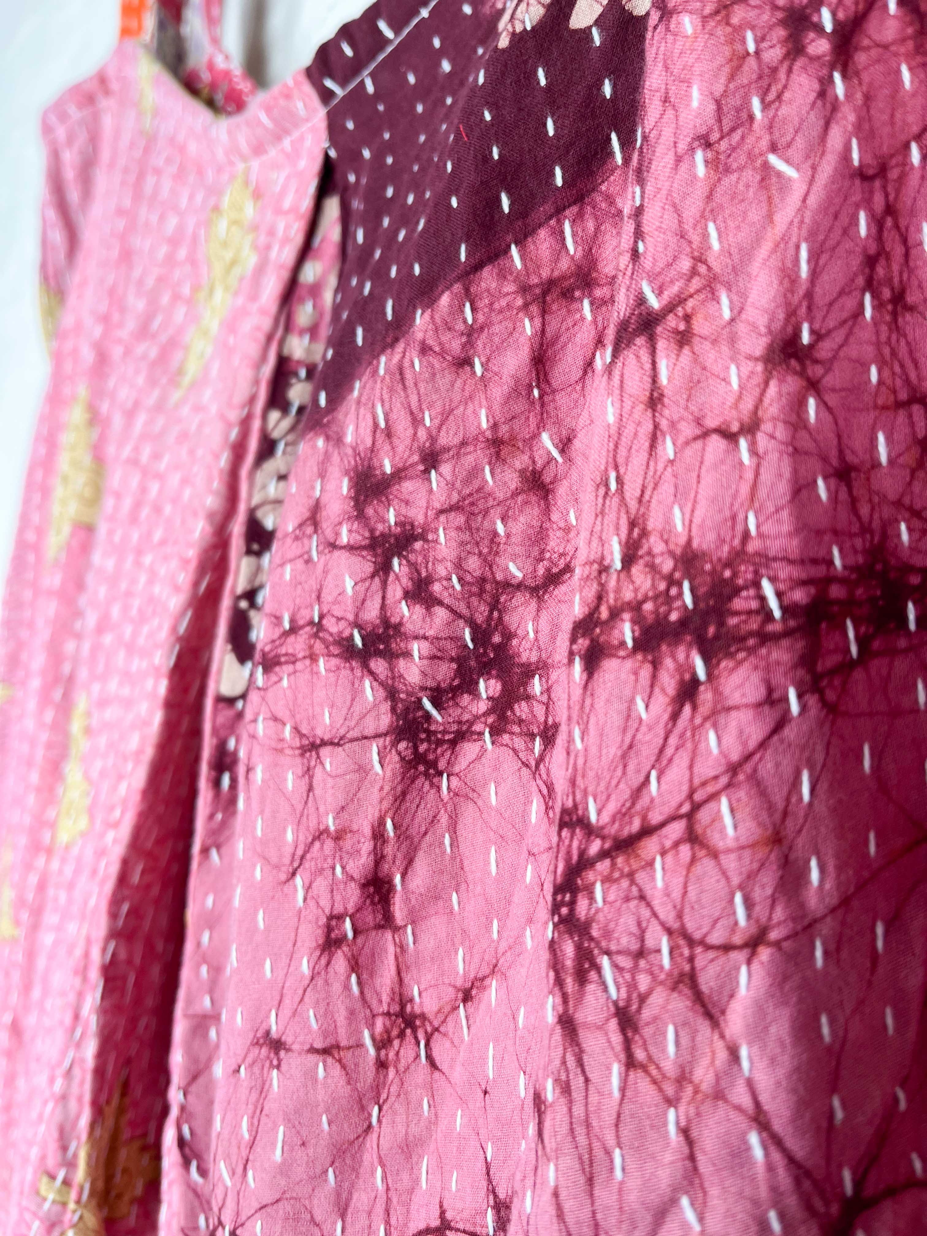 Ethnic kantha jumpsuit - Love Protect Sustain