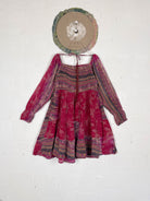 Evening Silk Dress - Love Protect Sustain