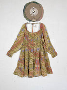 Festival silk dress - Love Protect Sustain