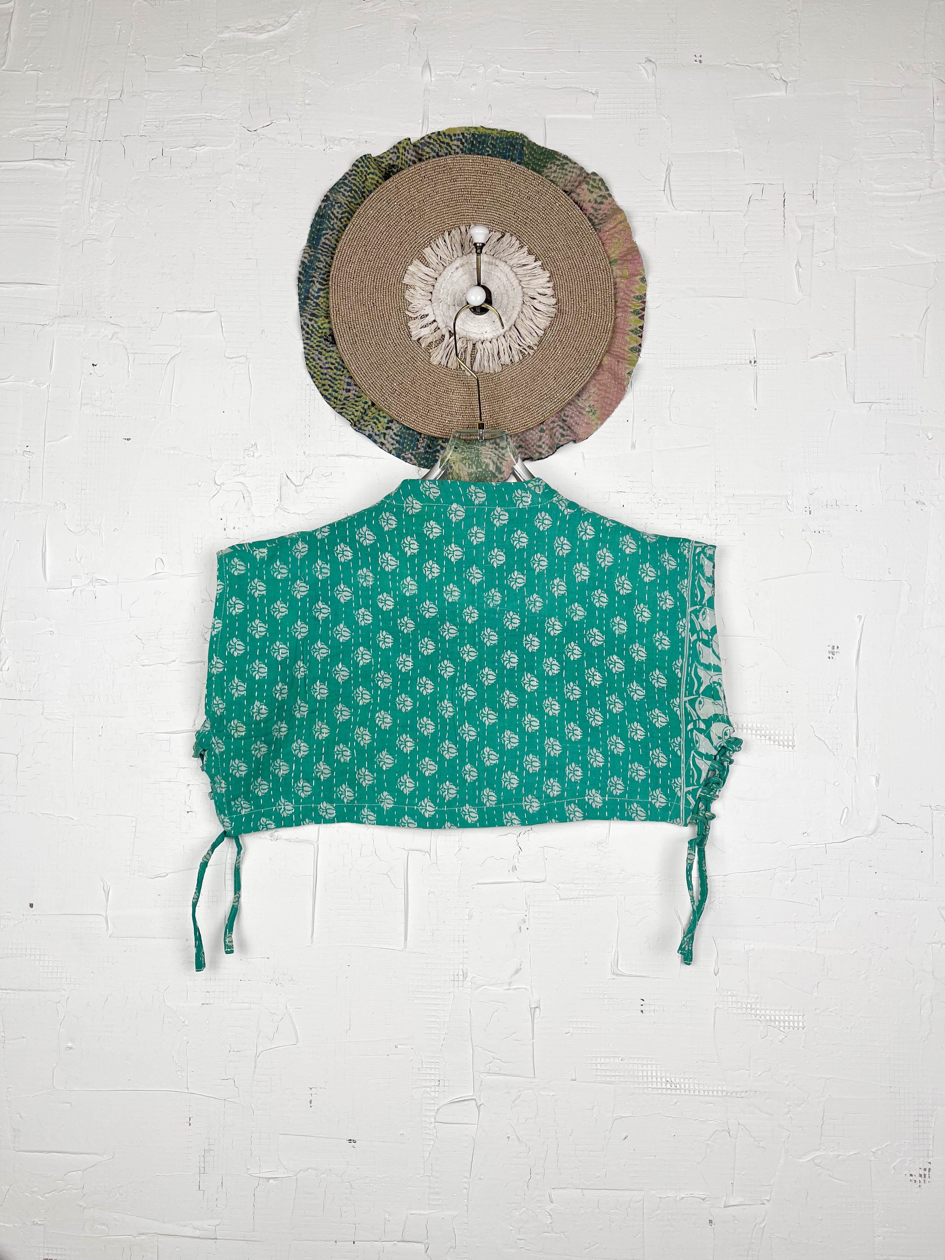 Floral Blue Tops - Love Protect Sustain