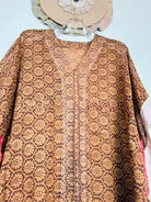 Floral Cotton Kaftan - Love Protect Sustain