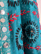 Floral Embroidery Robe - Love Protect Sustain
