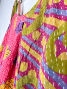 Floral Kantha Jumpsuit - Love Protect Sustain