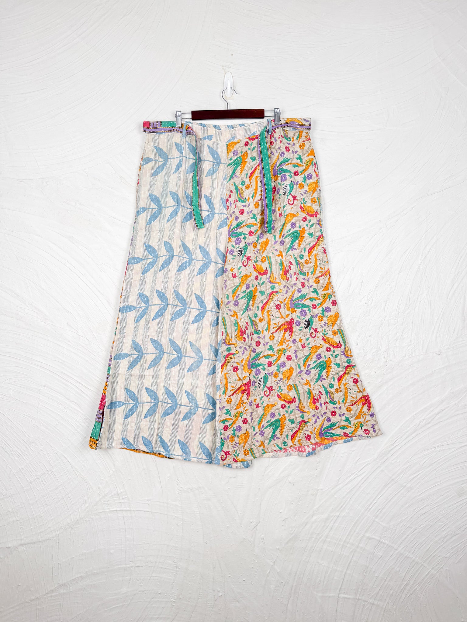 Floral Kantha Pants - Love Protect Sustain