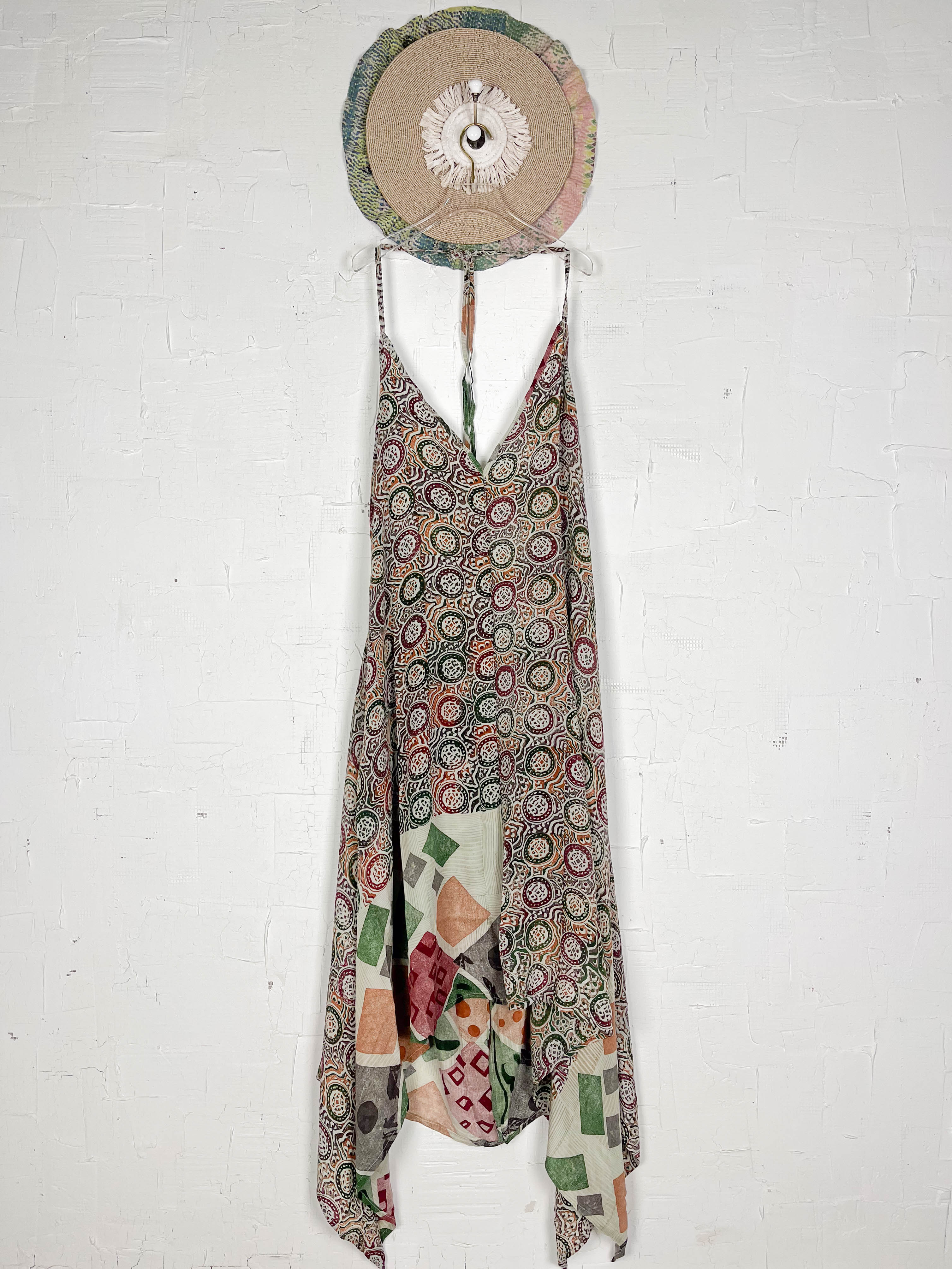 Floral Silk Dress - Love Protect Sustain
