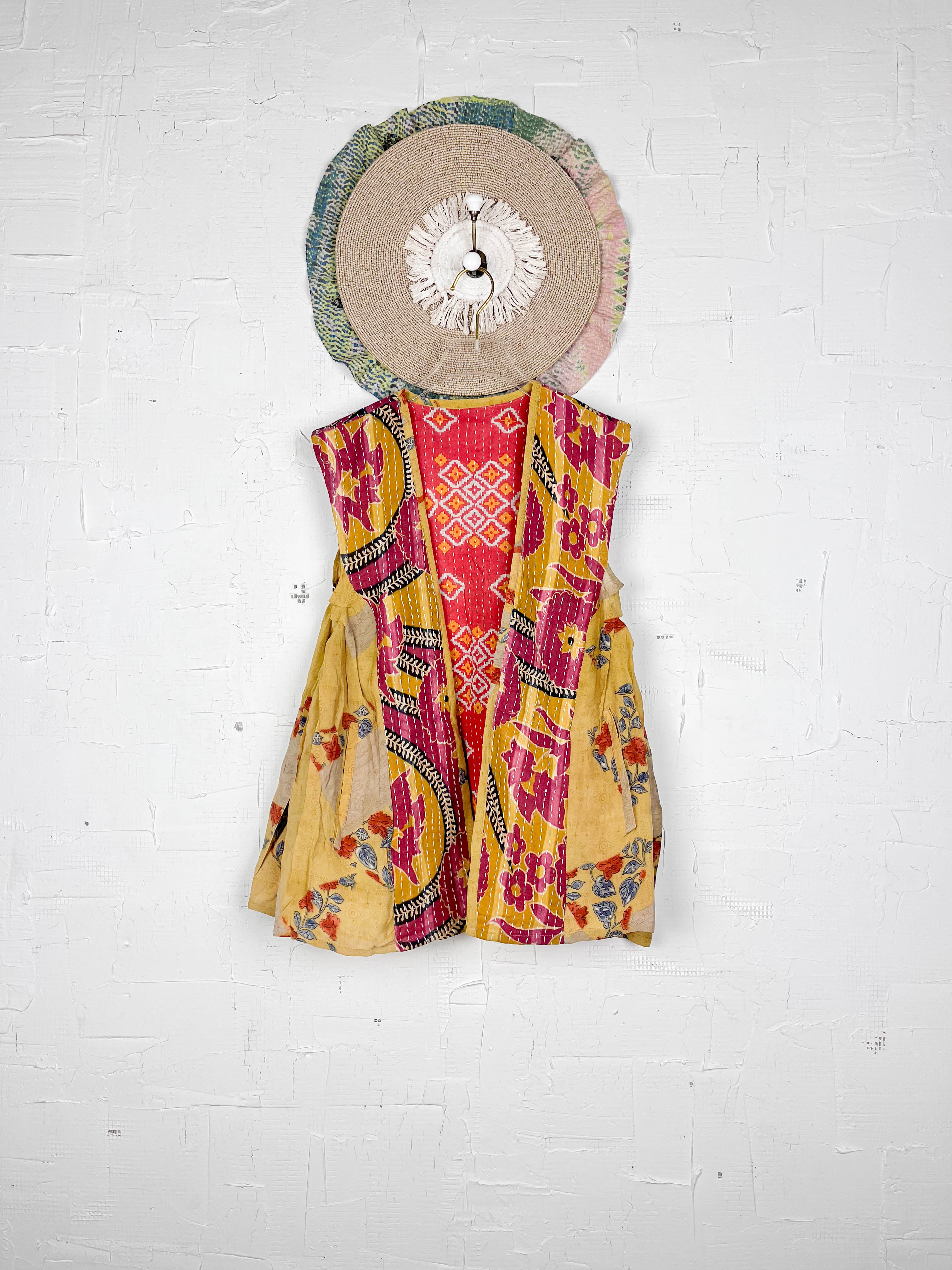 Floral silk vest - Love Protect Sustain