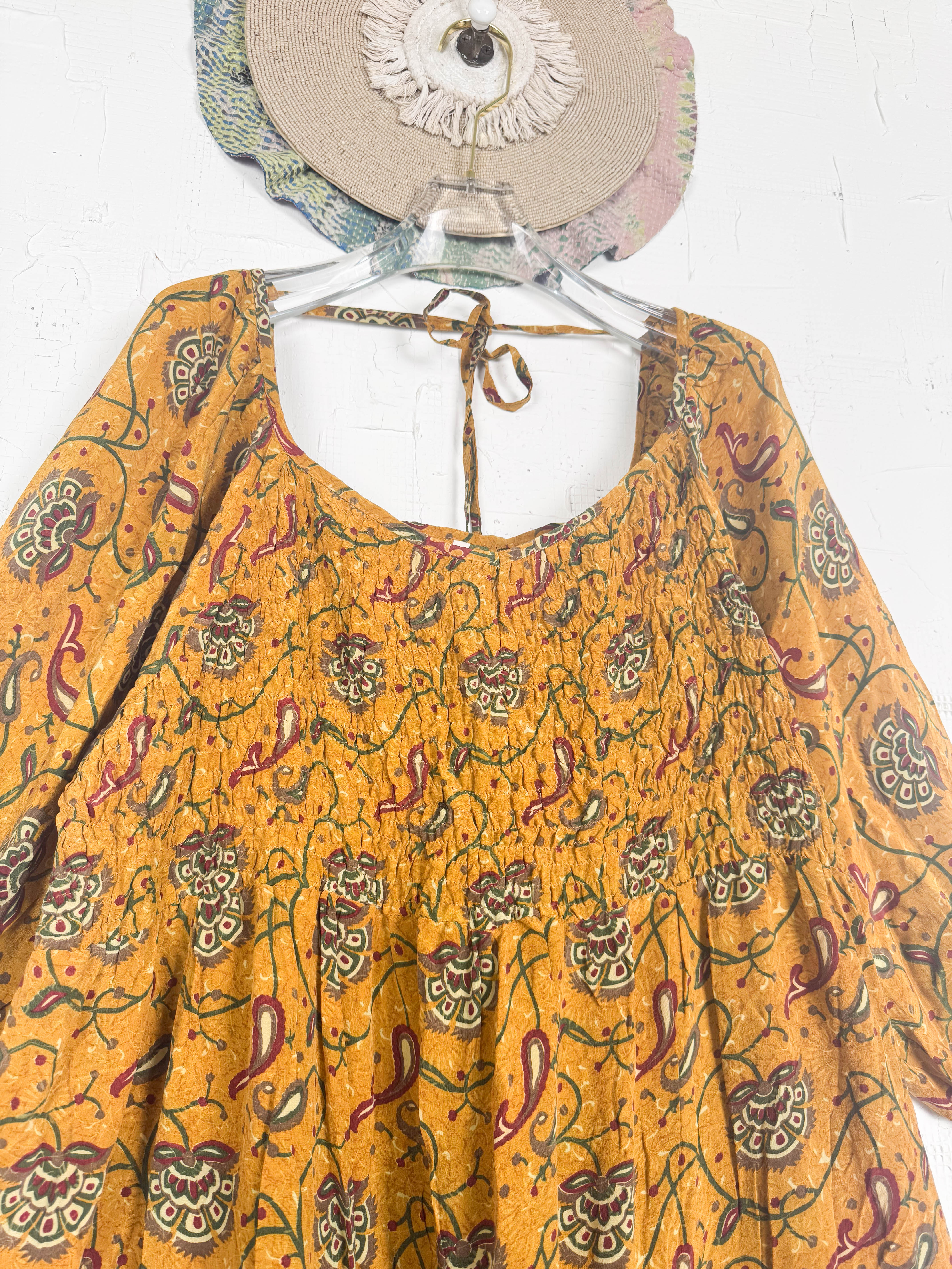 Flowy silk dress - Love Protect Sustain