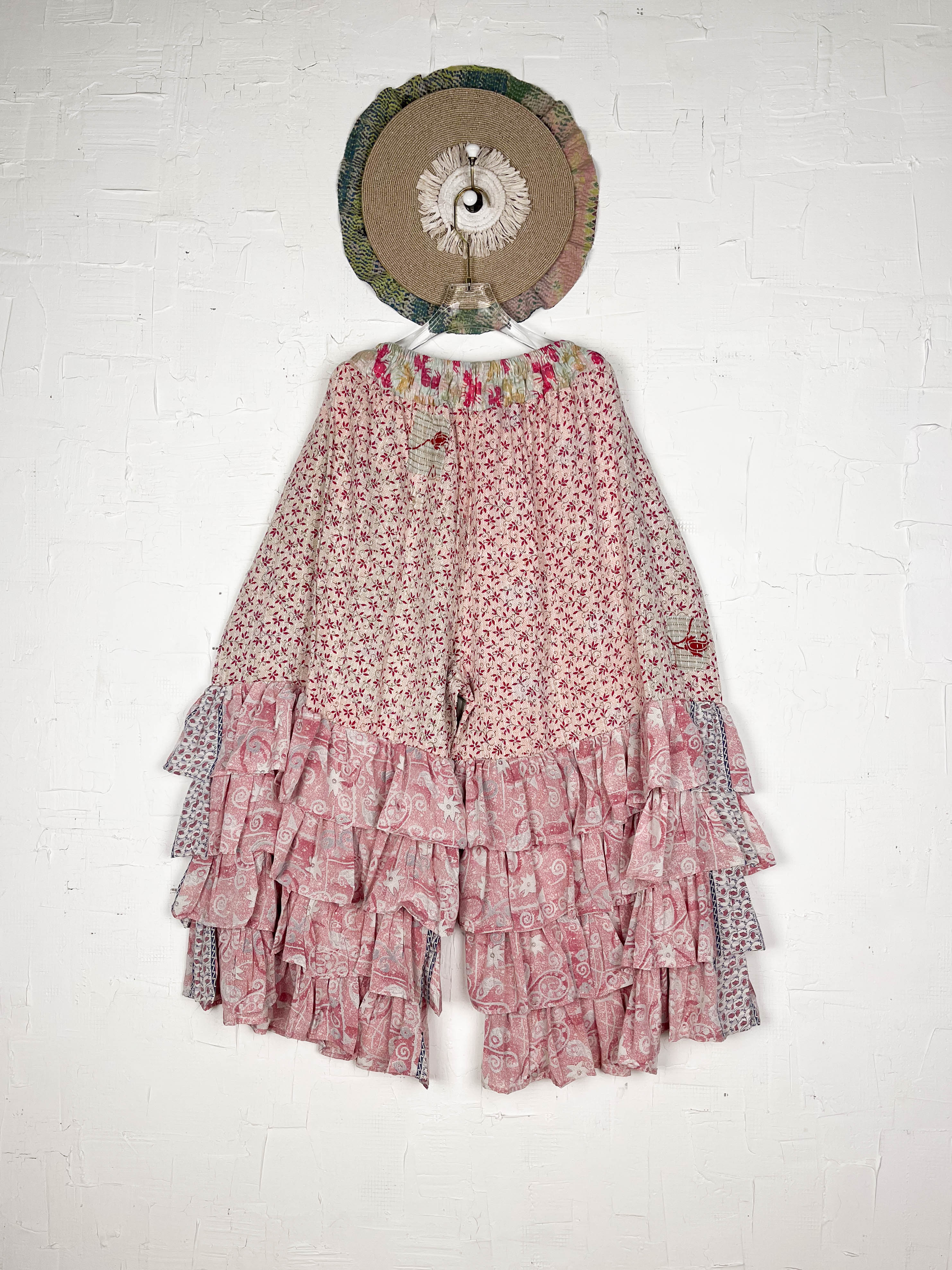 Flowy silk pants summer outfit - Love Protect Sustain