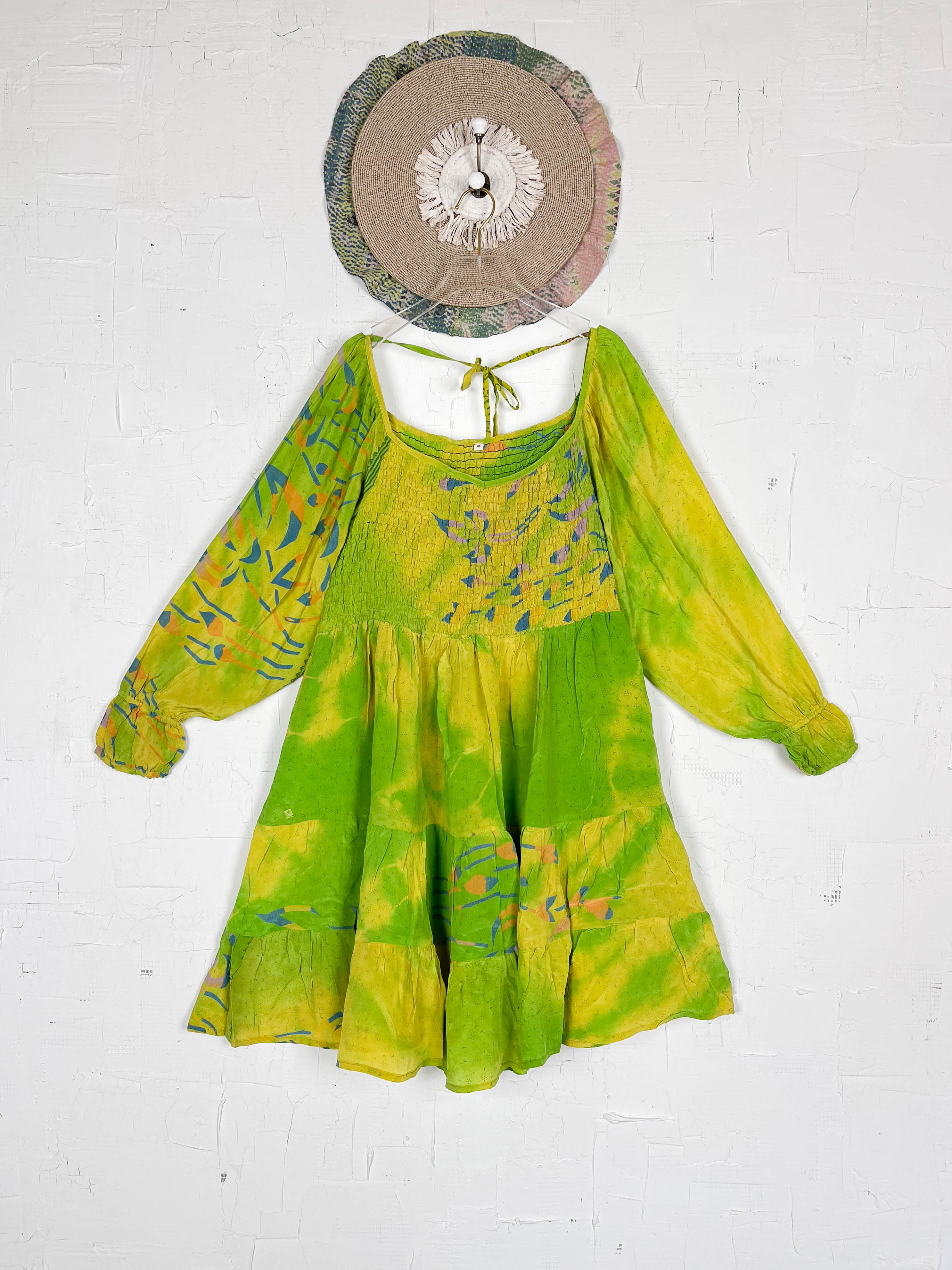 Flowy sleeve dress - Love Protect Sustain