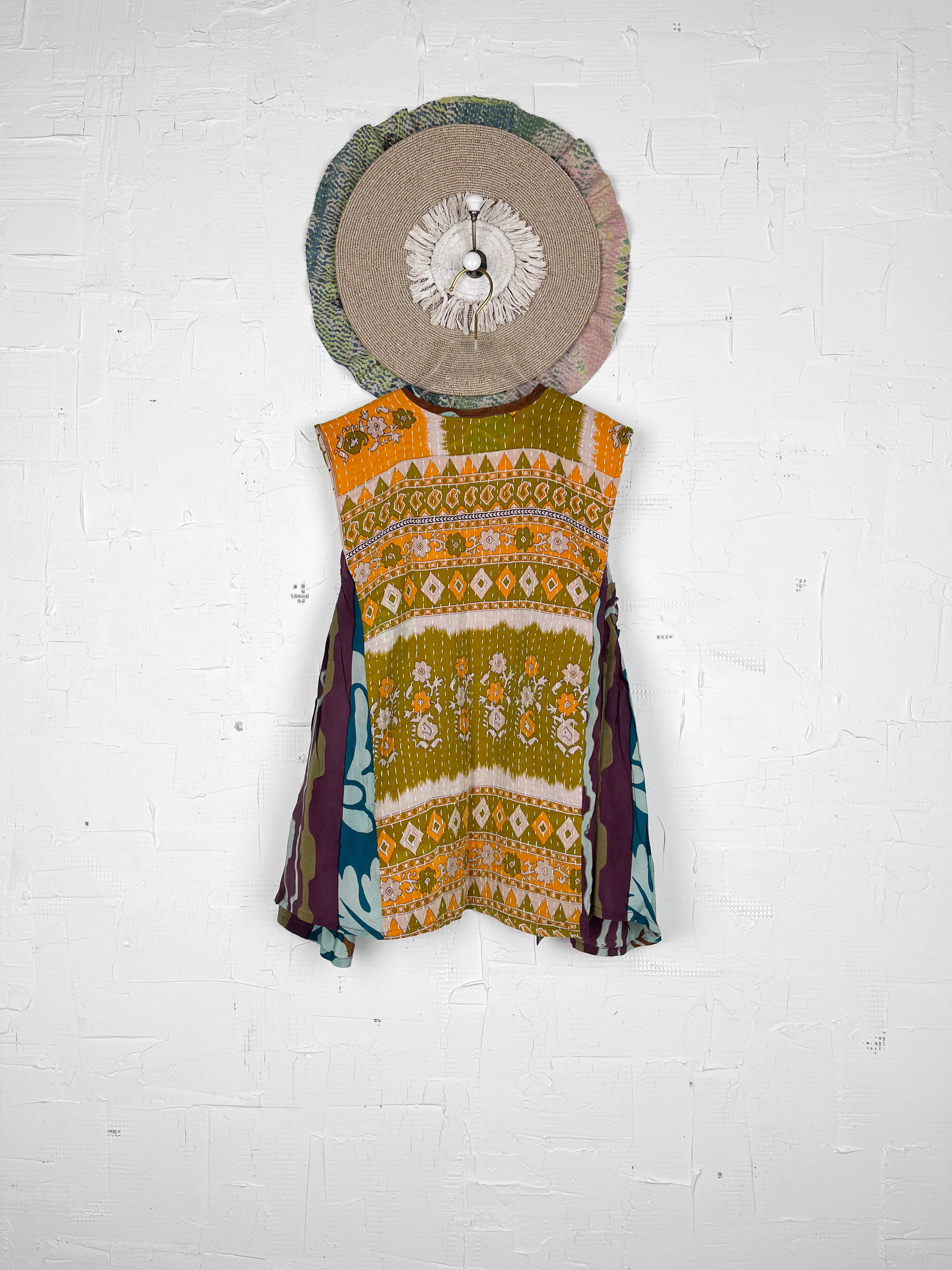 Green Floral Top - Love Protect Sustain