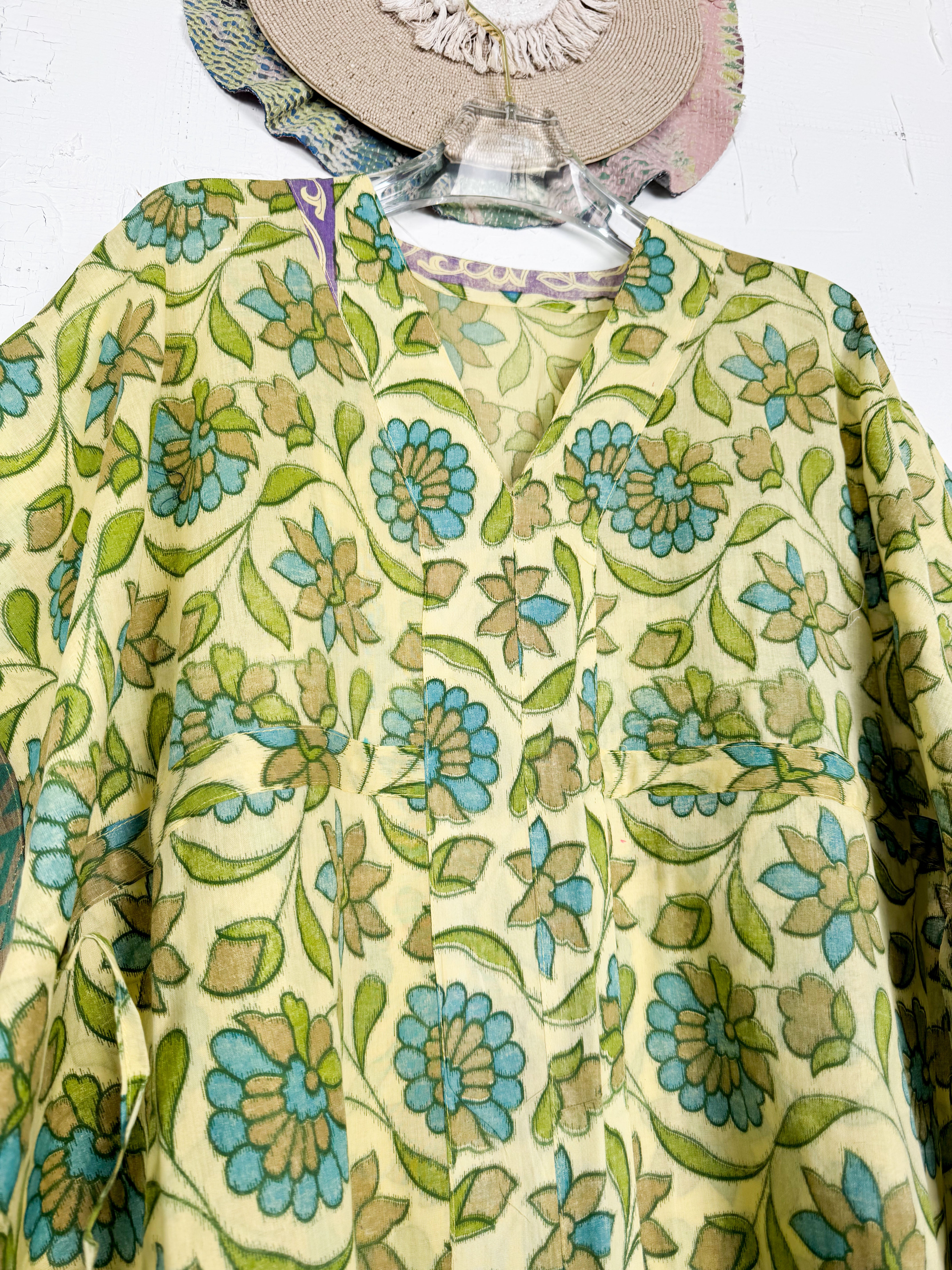 Green Kaftan - Love Protect Sustain