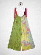 Green Kantha Jumpsuit - Love Protect Sustain