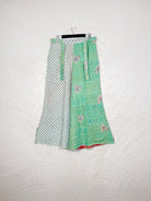 Green Kantha Pants - Love Protect Sustain