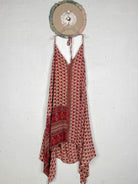 Halter neck maxi dress silk - Love Protect Sustain