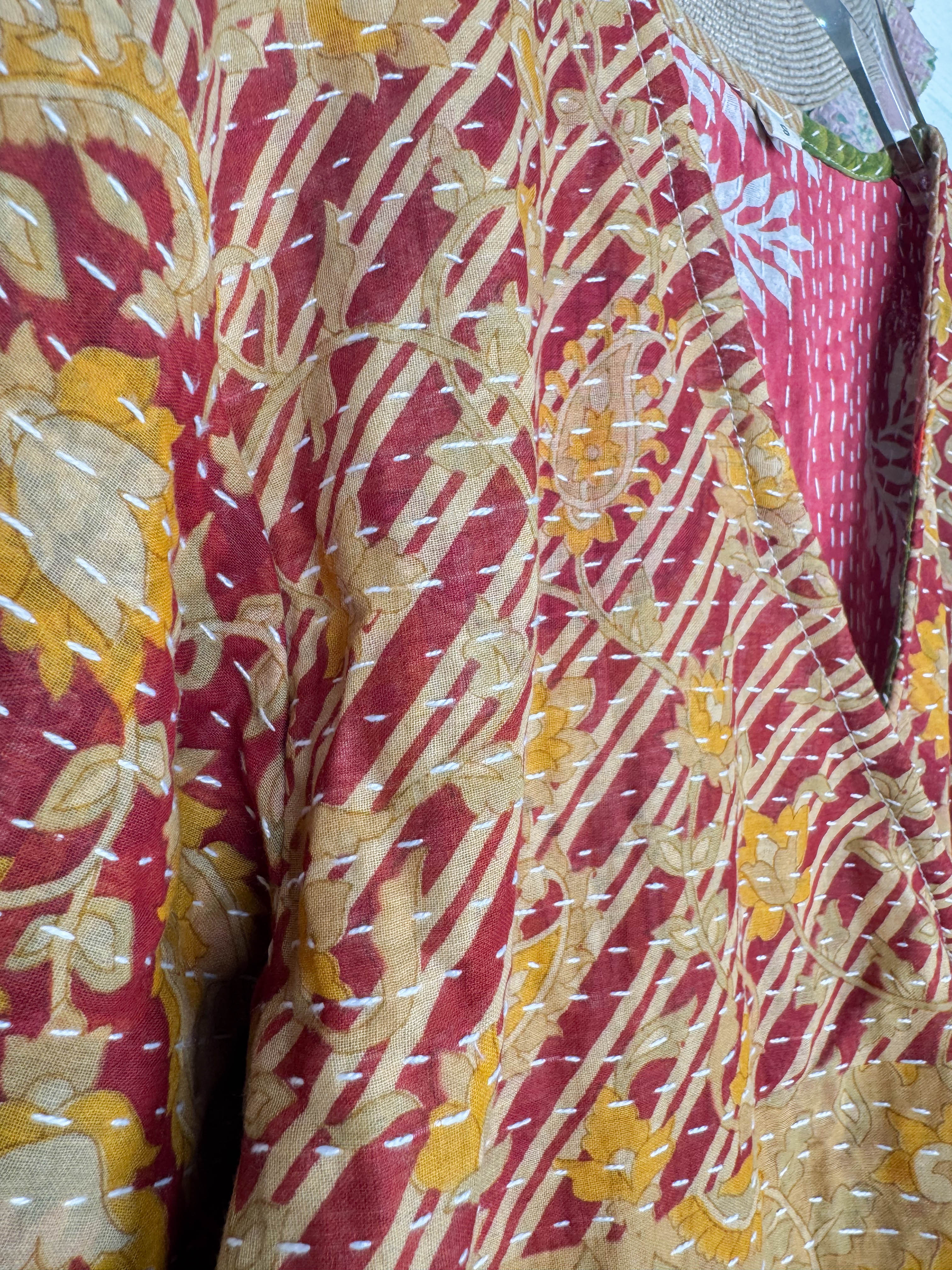 Hand-stitched dress - Love Protect Sustain