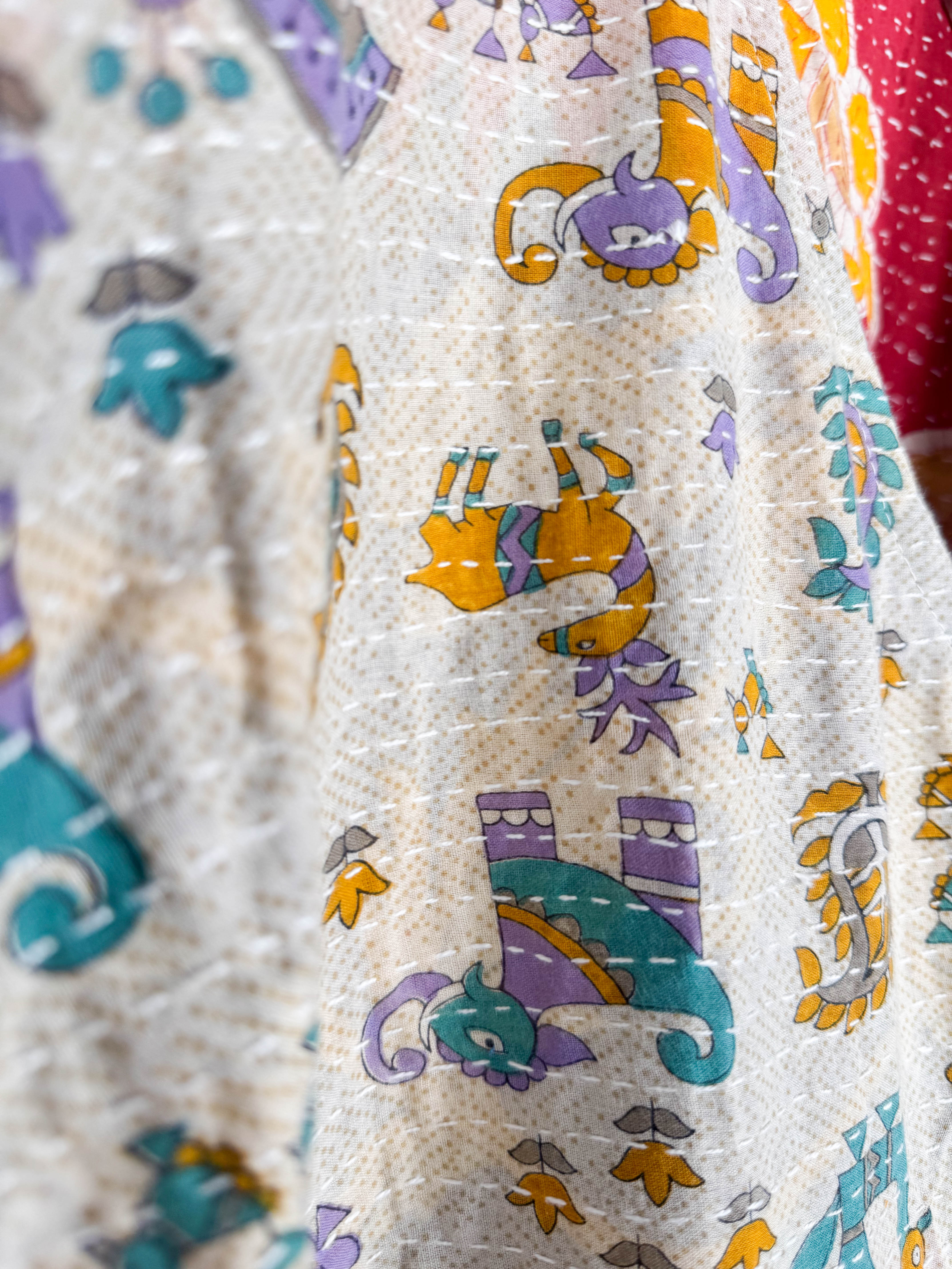Hand-stitched dress - Love Protect Sustain 