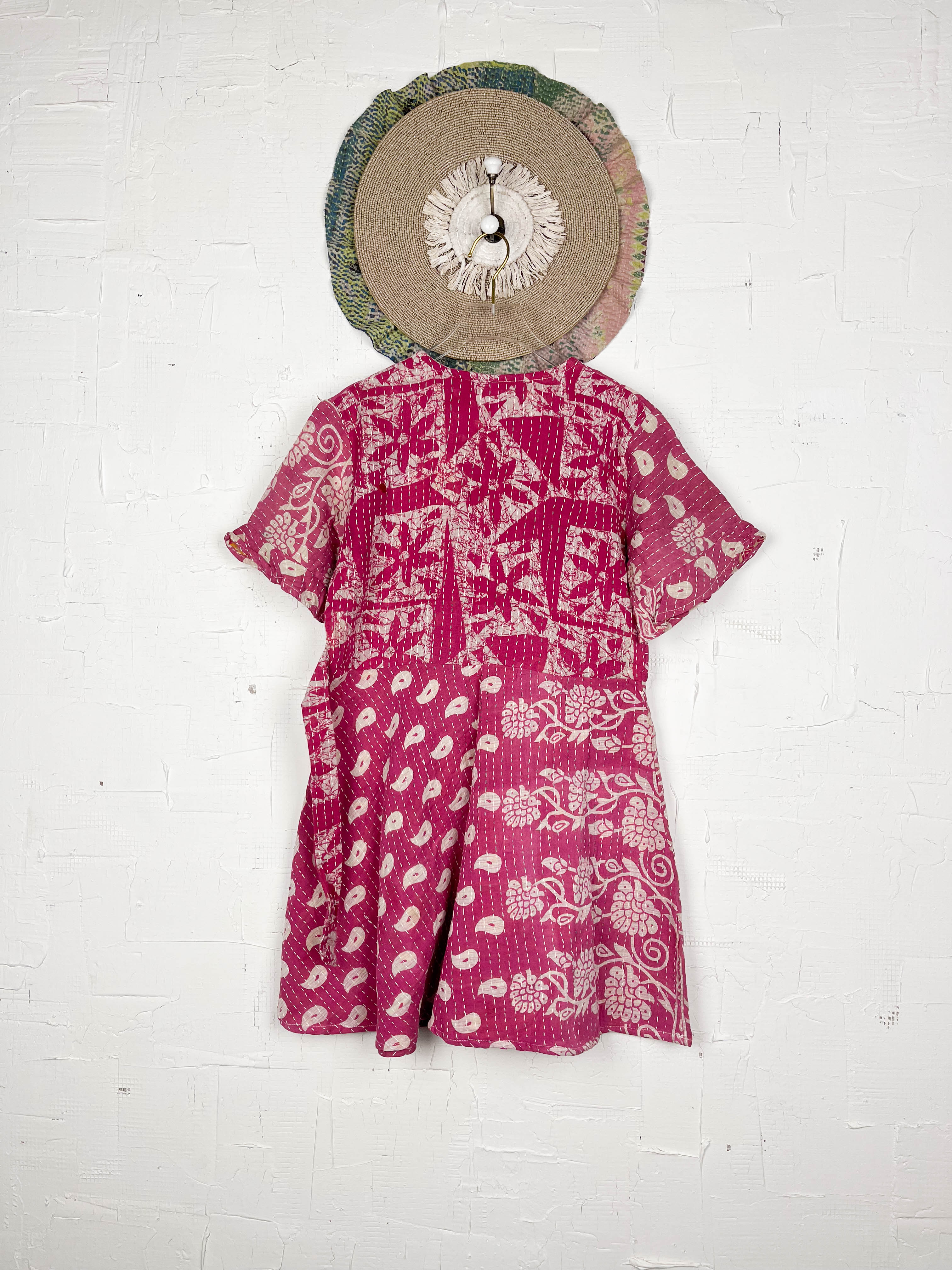 Hand-stitched dress - Love Protect Sustain