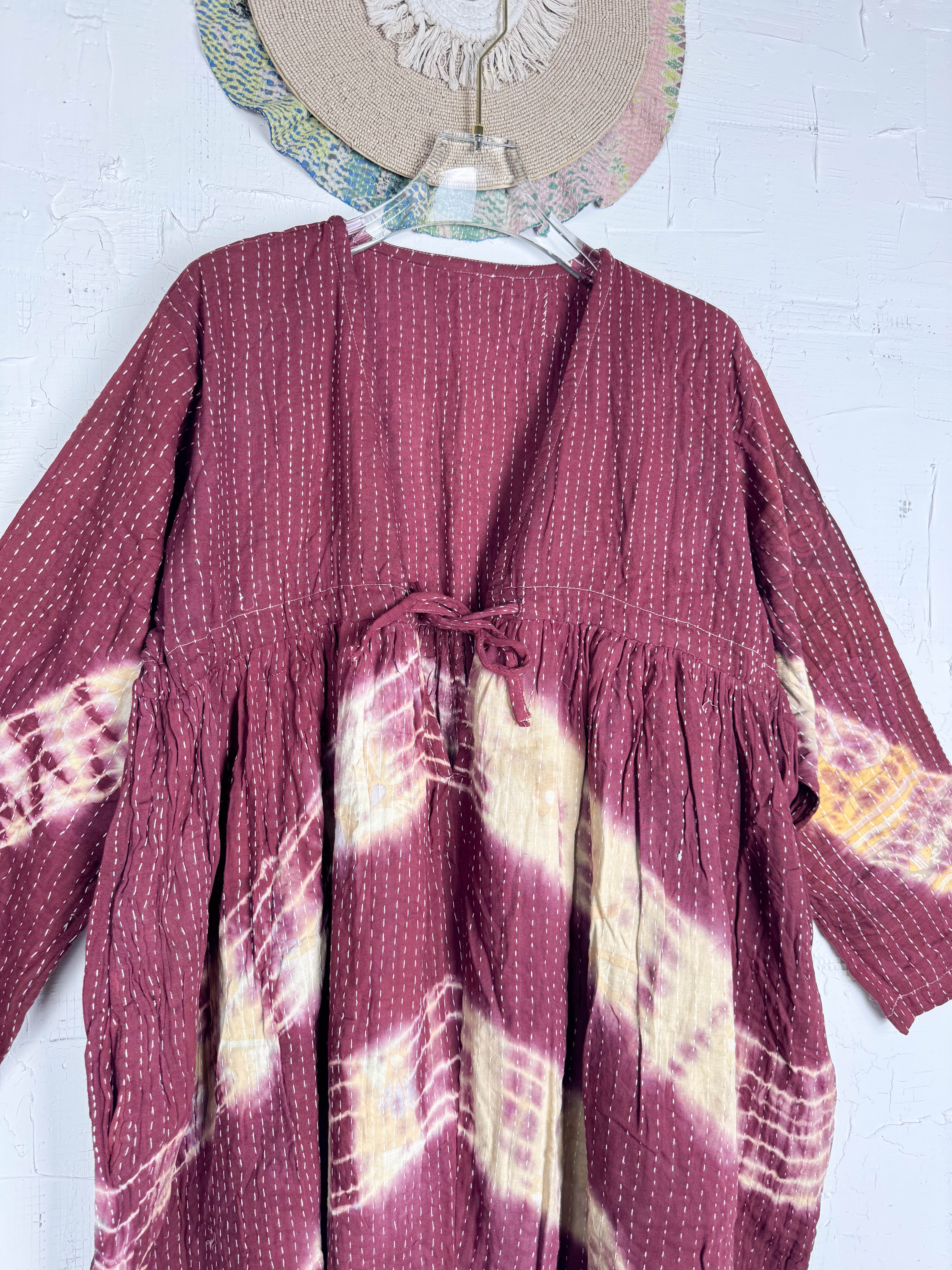 Hand-stitched jumpsuit - Love Protect Sustain