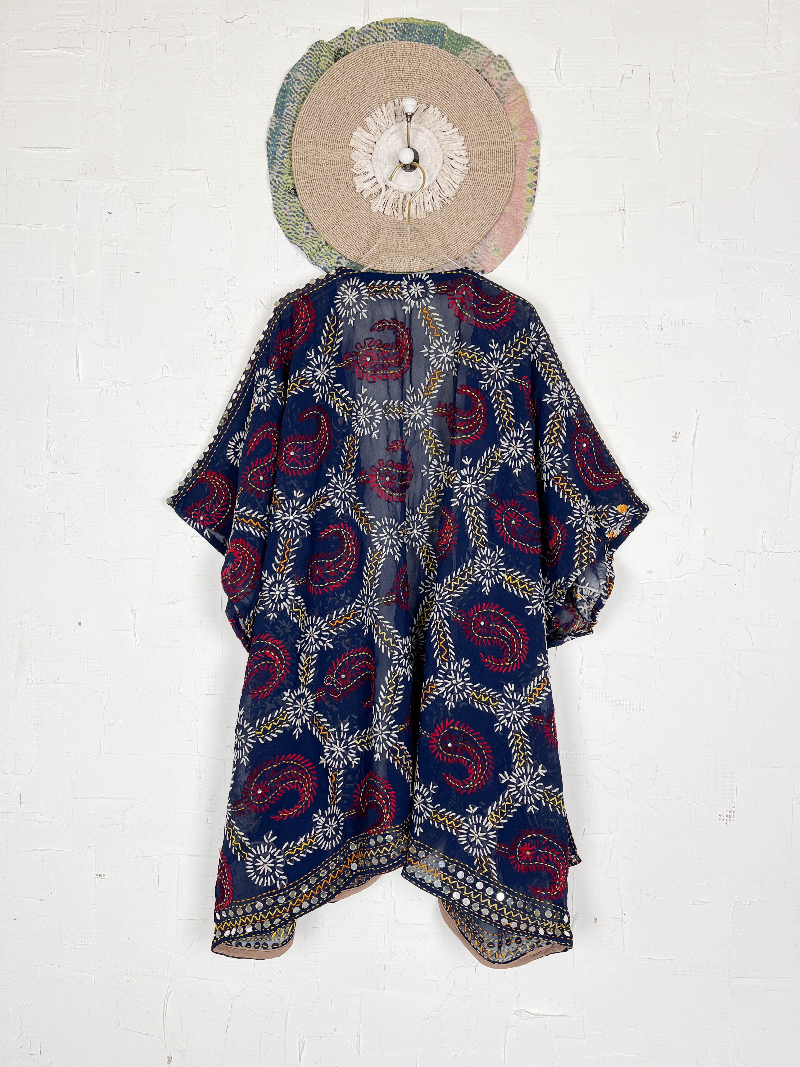 Hand Embroidery CoverUp - Love Protect Sustain