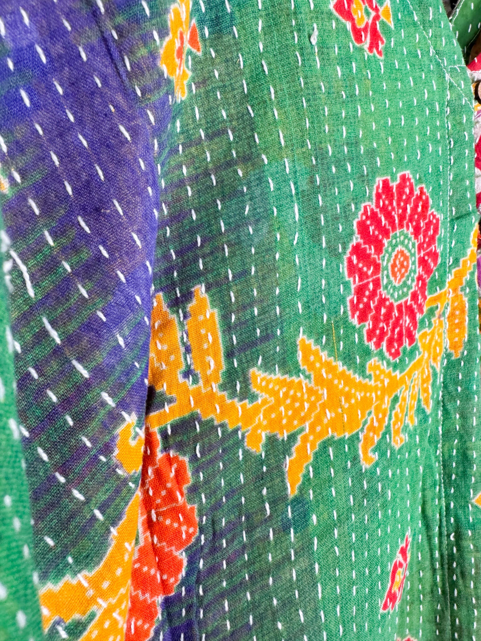 Handmade Kantha Jumpsuit - Love Protect Sustain