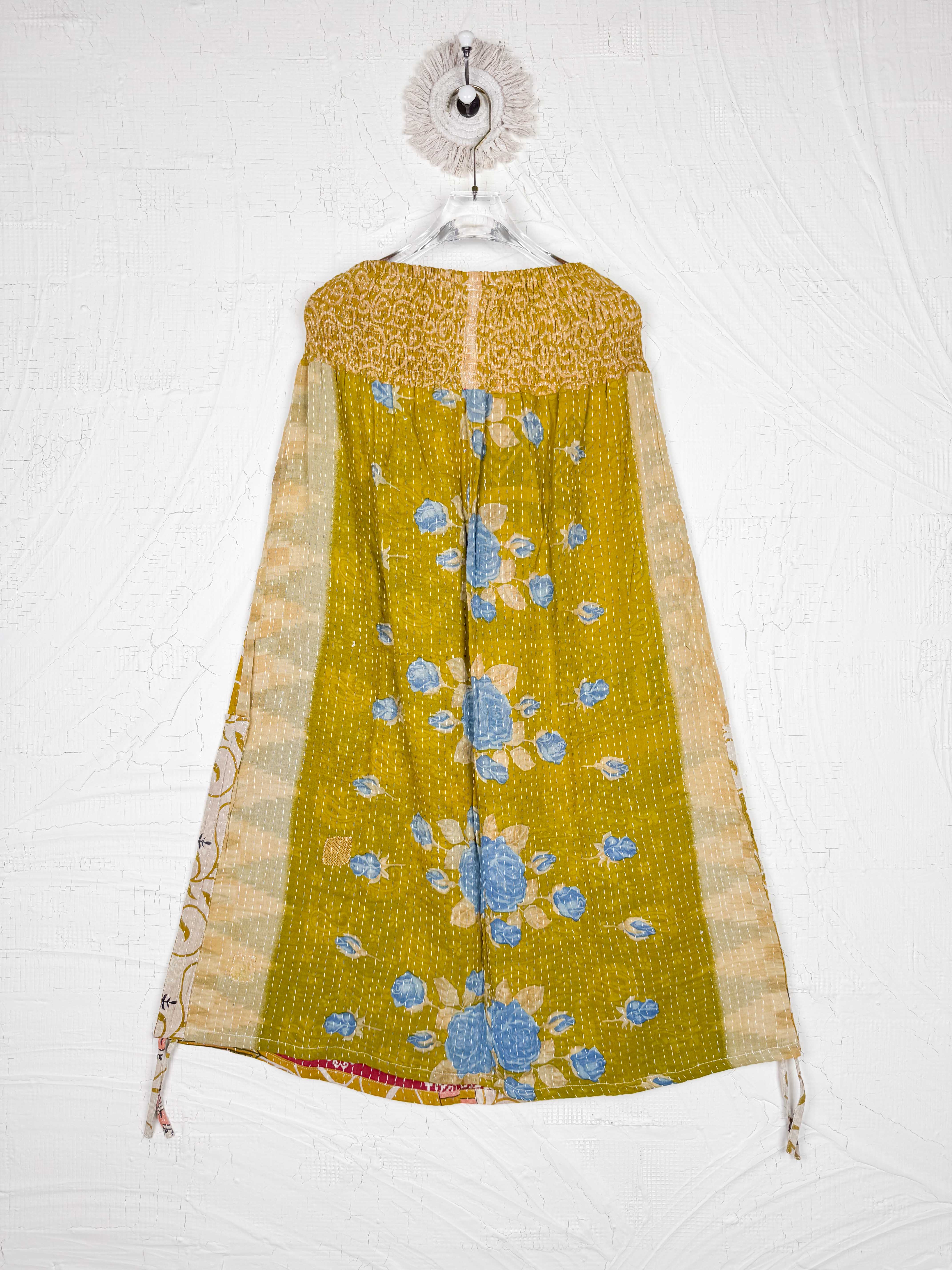 Handmade kantha skirt - Love Protect Sustain