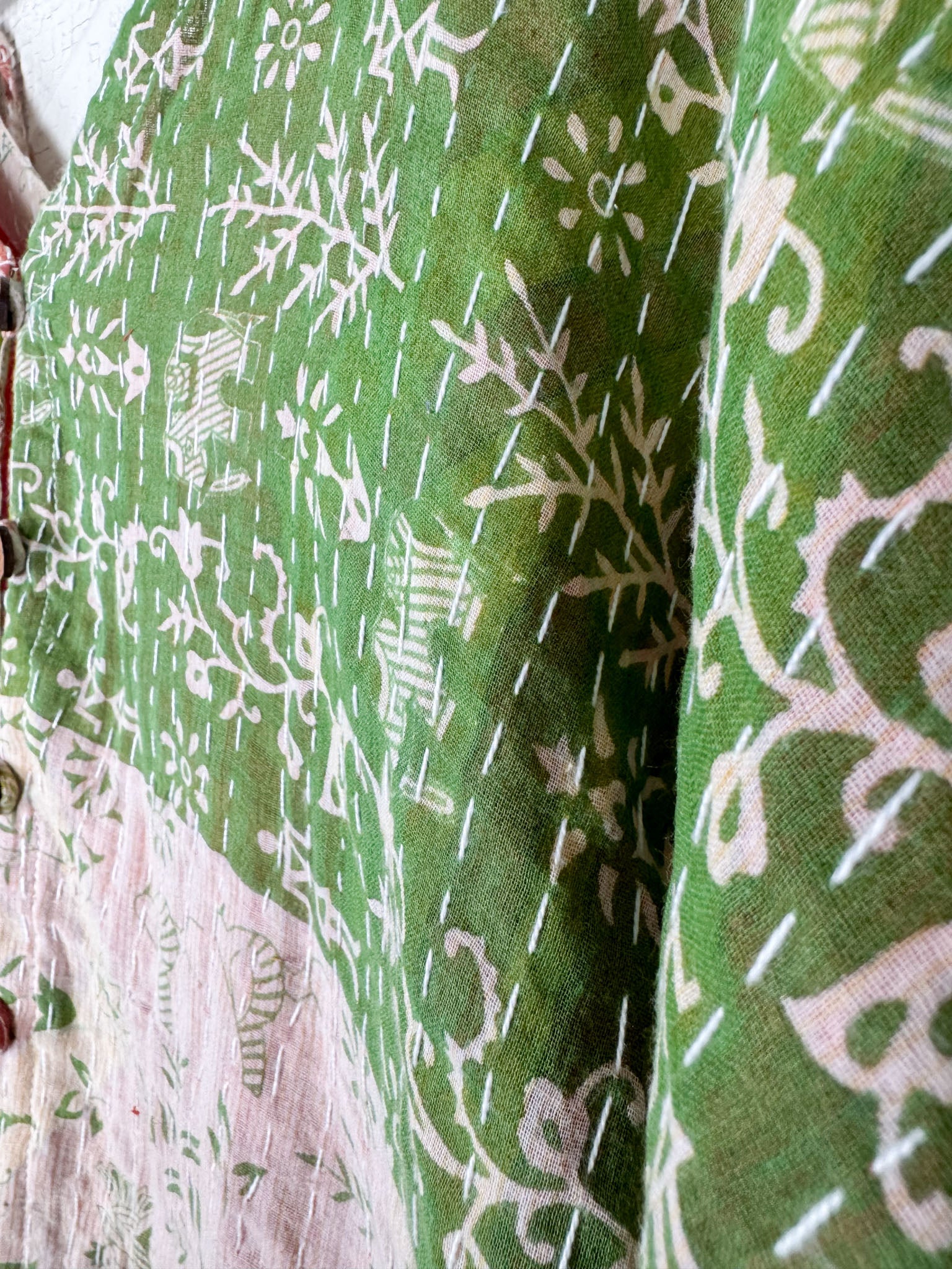 Hippie Kantha Narrow leg jumpsuit - Love Protect Sustain