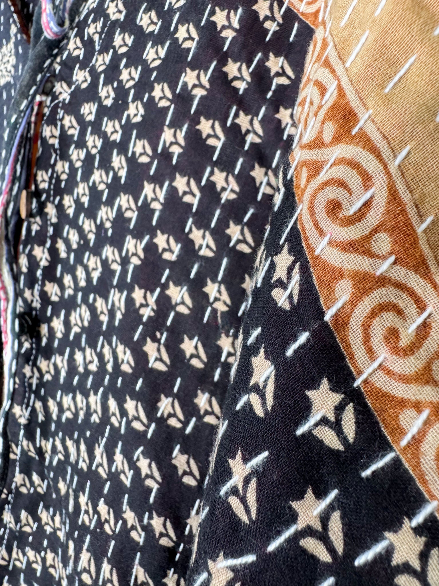 Hippie Kantha Narrow leg jumpsuit - Love Protect Sustain