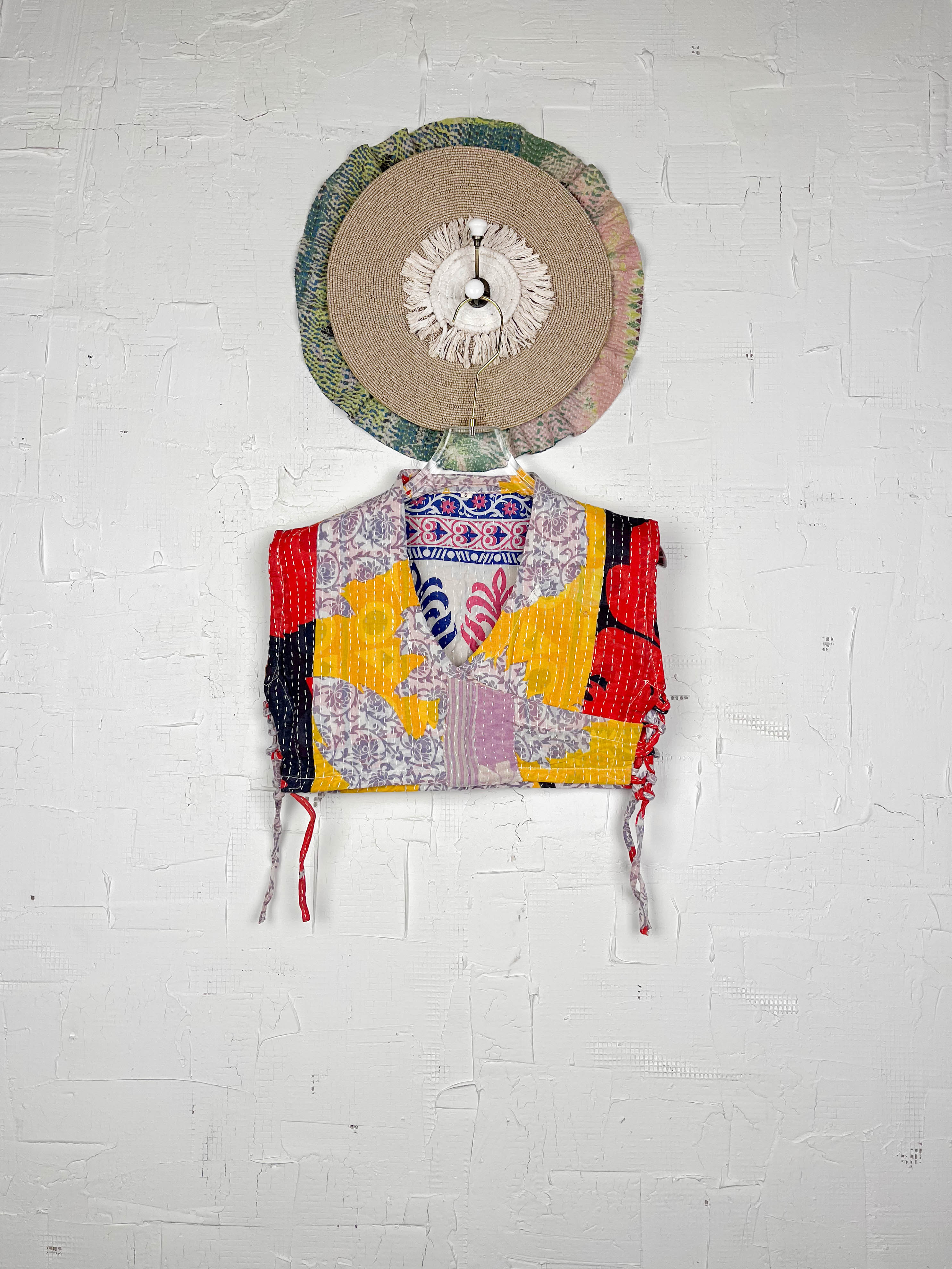 Hippie crop top - Love Protect Sustain